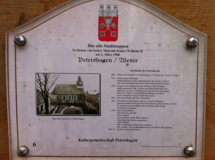 Petri Kirche in Petershagen