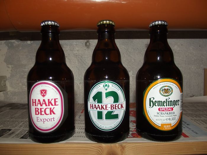 Haake Beck Bier Flaschen  Pin Brauerei Bremen