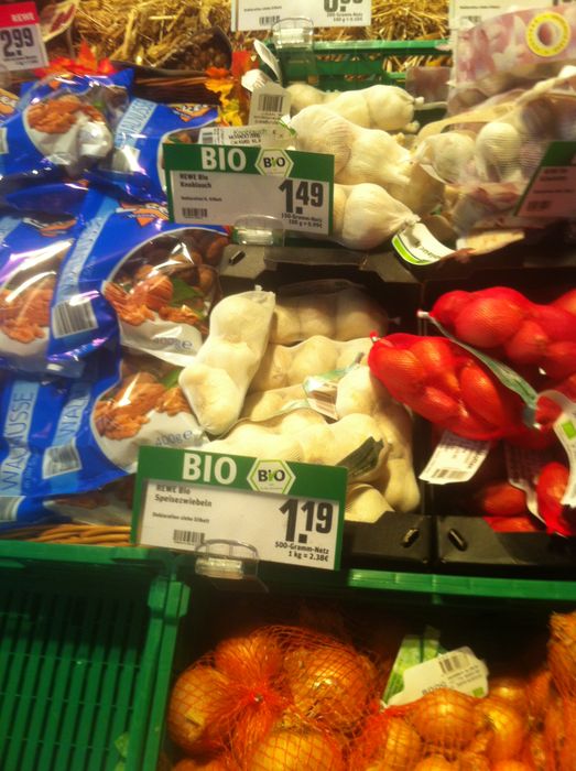 BIO Gemüse bei REWE