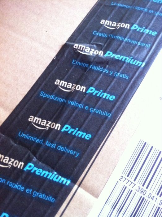 amazon Prime Paket am 6.7.16 um 11:14 zugestellt