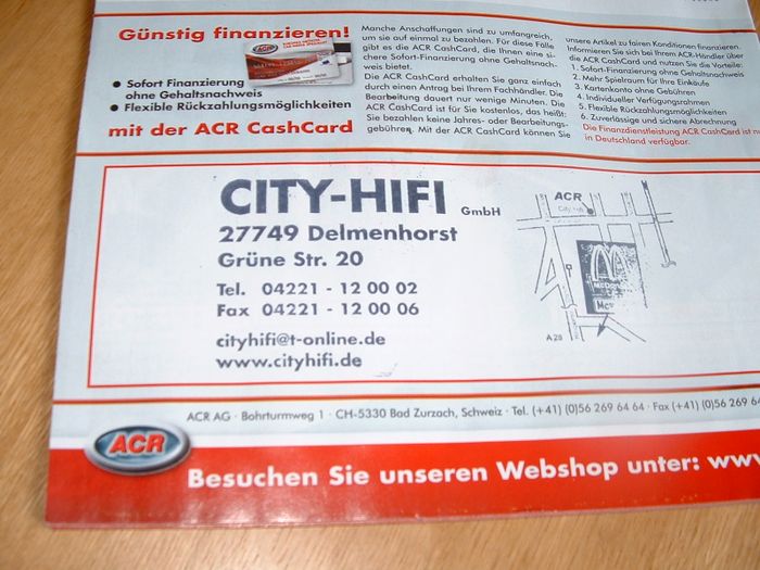 Nutzerbilder City Hifi Audio & Videosysteme GmbH