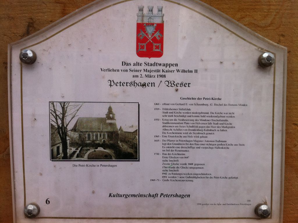 Nutzerfoto 1 Gemeindebüro Petershagen - Ev.-Luth. Kirchengemeinde Petershagen