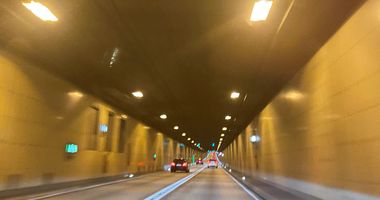 Elbtunnel - Autobahntunnel in Hamburg in Hamburg