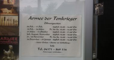 Armee der Tonkrieger in Seebad Ückeritz