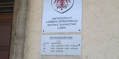 Amtsgericht in Lübben im Spreewald