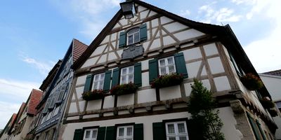 Schillers Geburtshaus in Marbach am Neckar