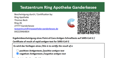 Ring-Apotheke in Ganderkesee