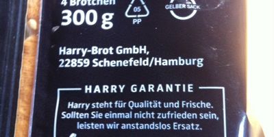 Harry-Brot GmbH Werk Schenefeld in Schenefeld Bezirk Hamburg