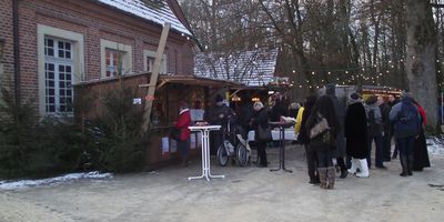 Weihnachtsmarkt - Advent auf Schloss Clemenswerth in Sögel