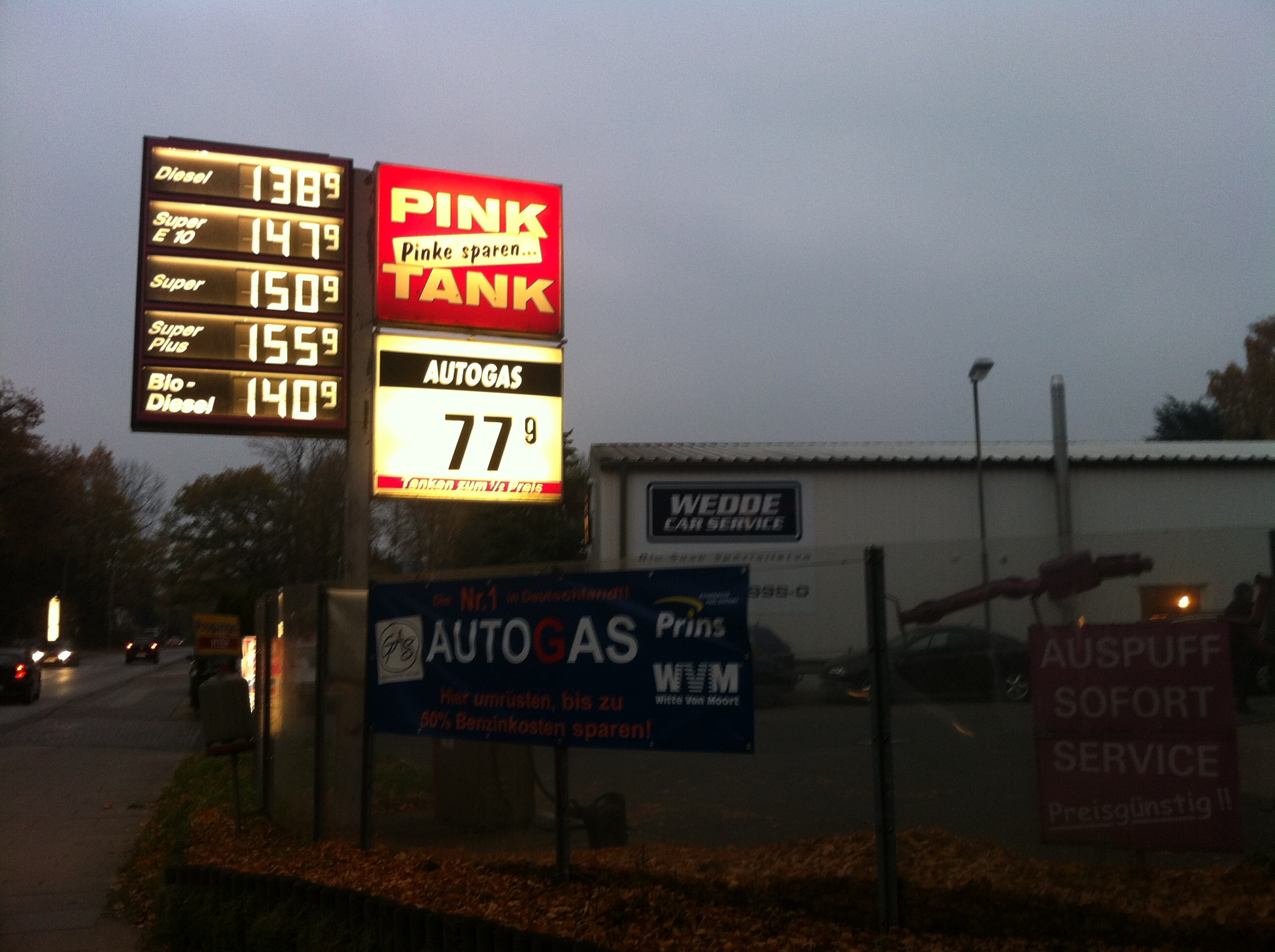 PINK Tank und HMH Werkstatt in Hamburg