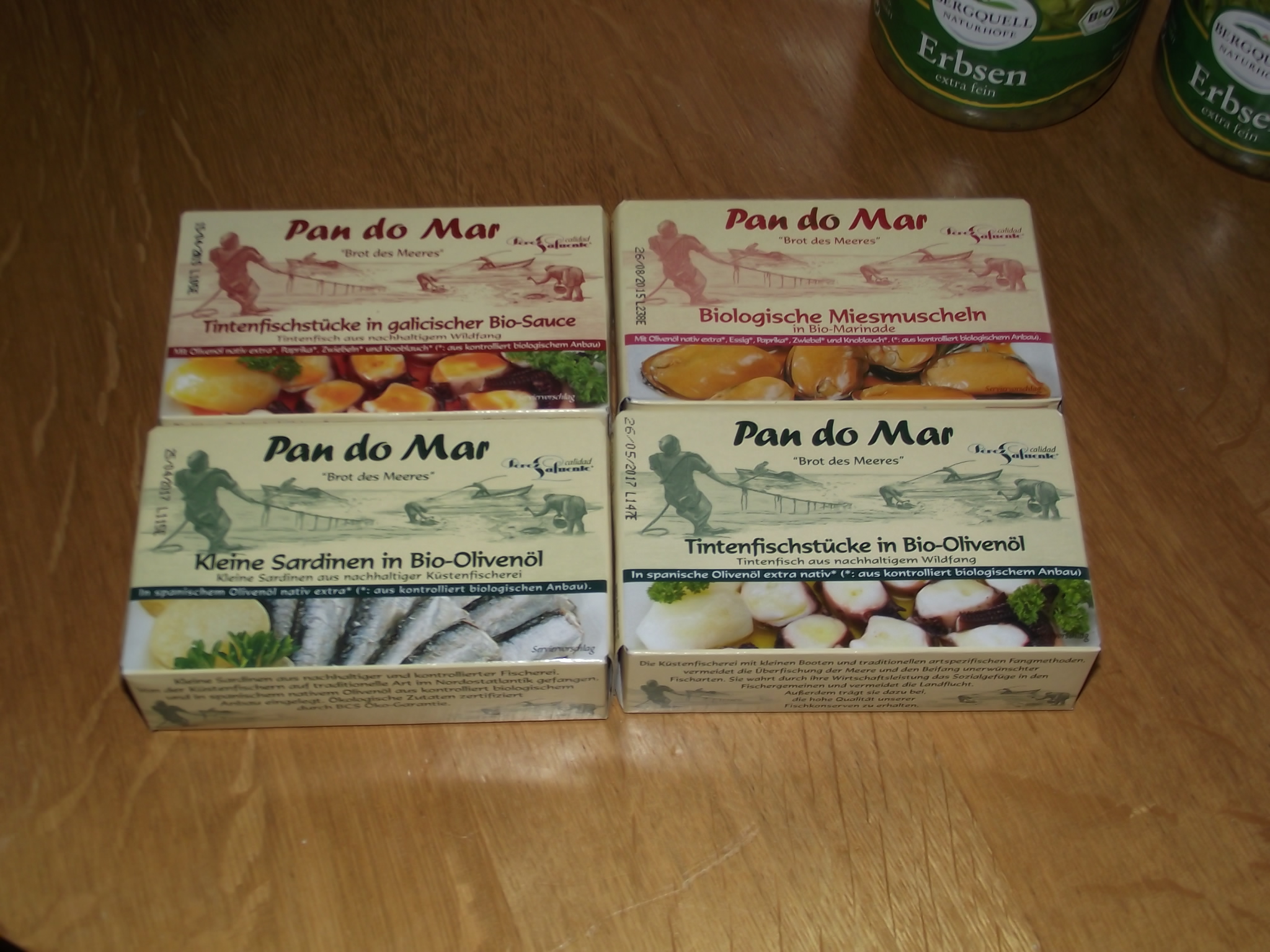 Amorebio ist mein zukünftiger Lieferant für Pan do Mar - Brot des Meeres Fischkonserven