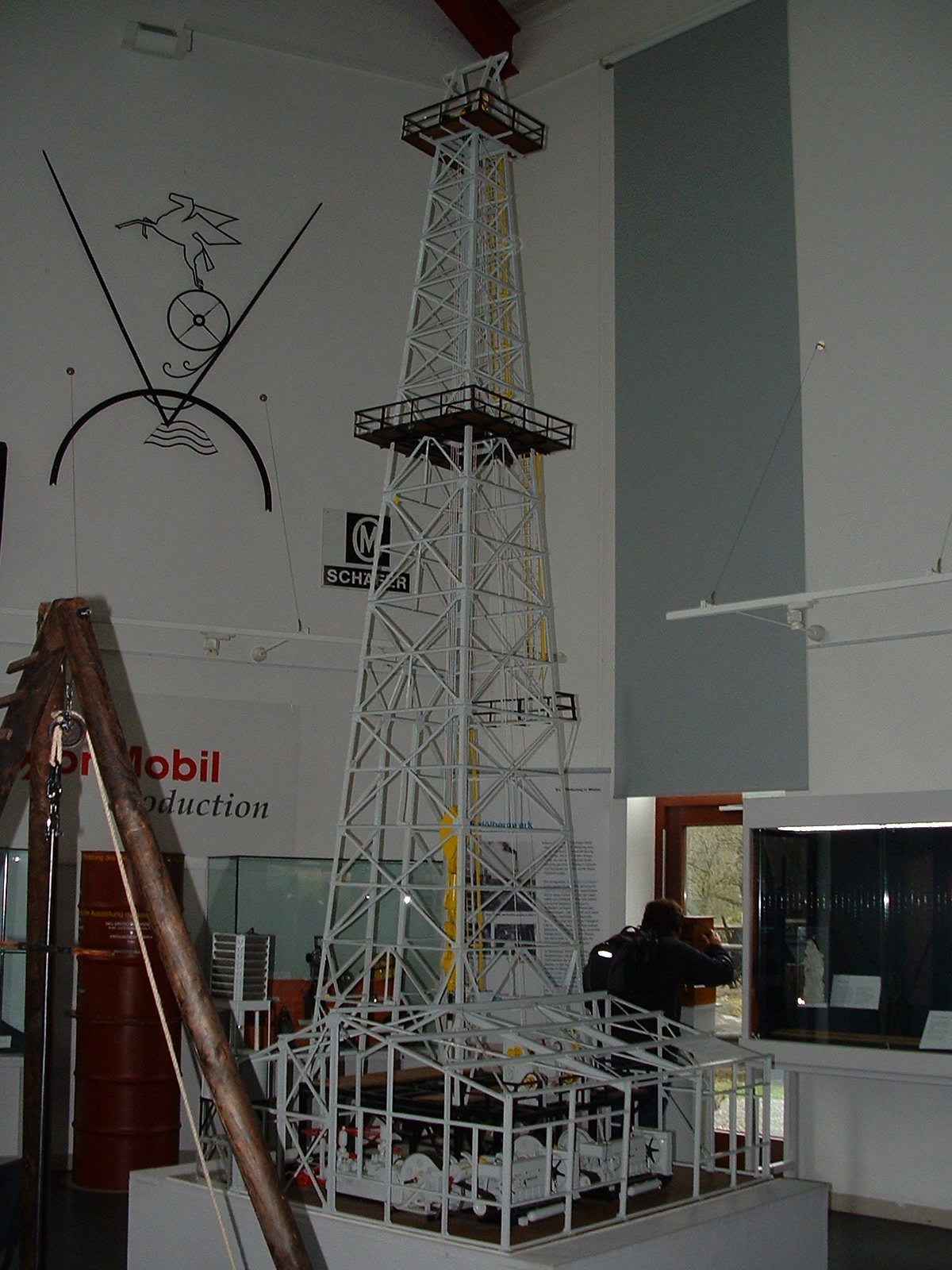 Bohrturm Modell Deutsches Erdölmuseum Wietze
