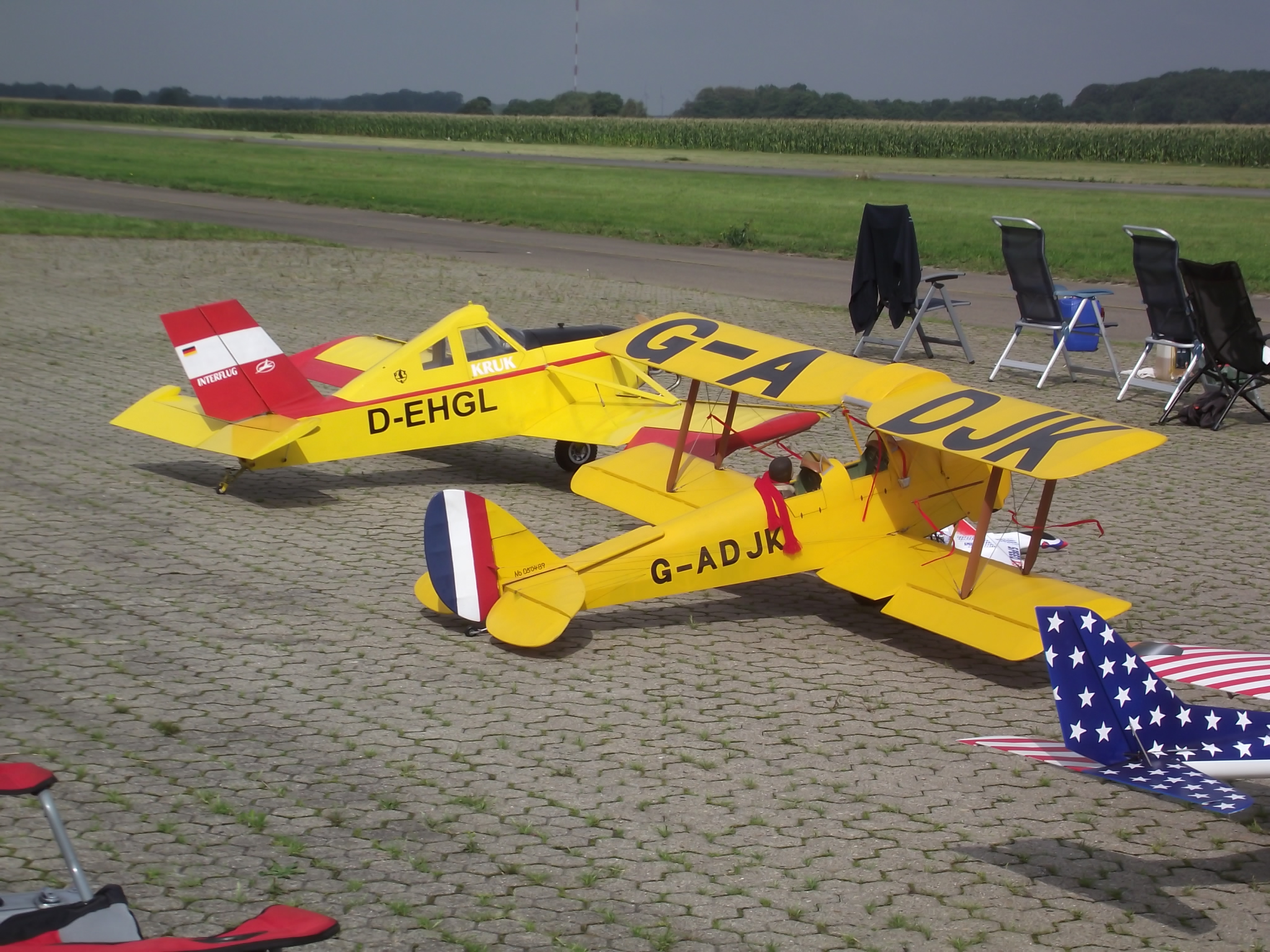 Jet-Flugtage in Ganderkesee - hier werden die Modelle präsentiert