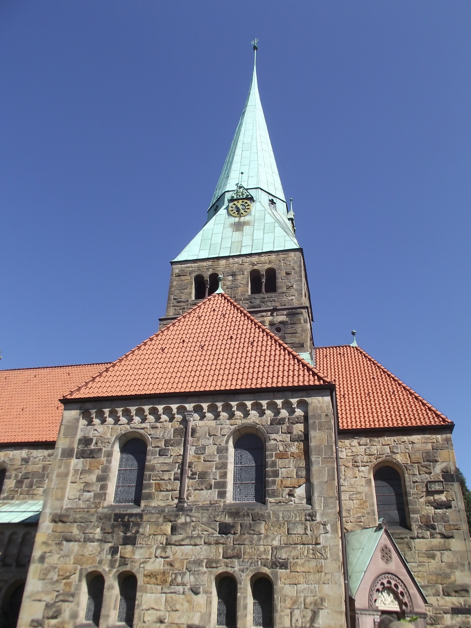 St. Michaels Kirche in Bremen - Grohn und Kaiserwetter am 24.5.2012