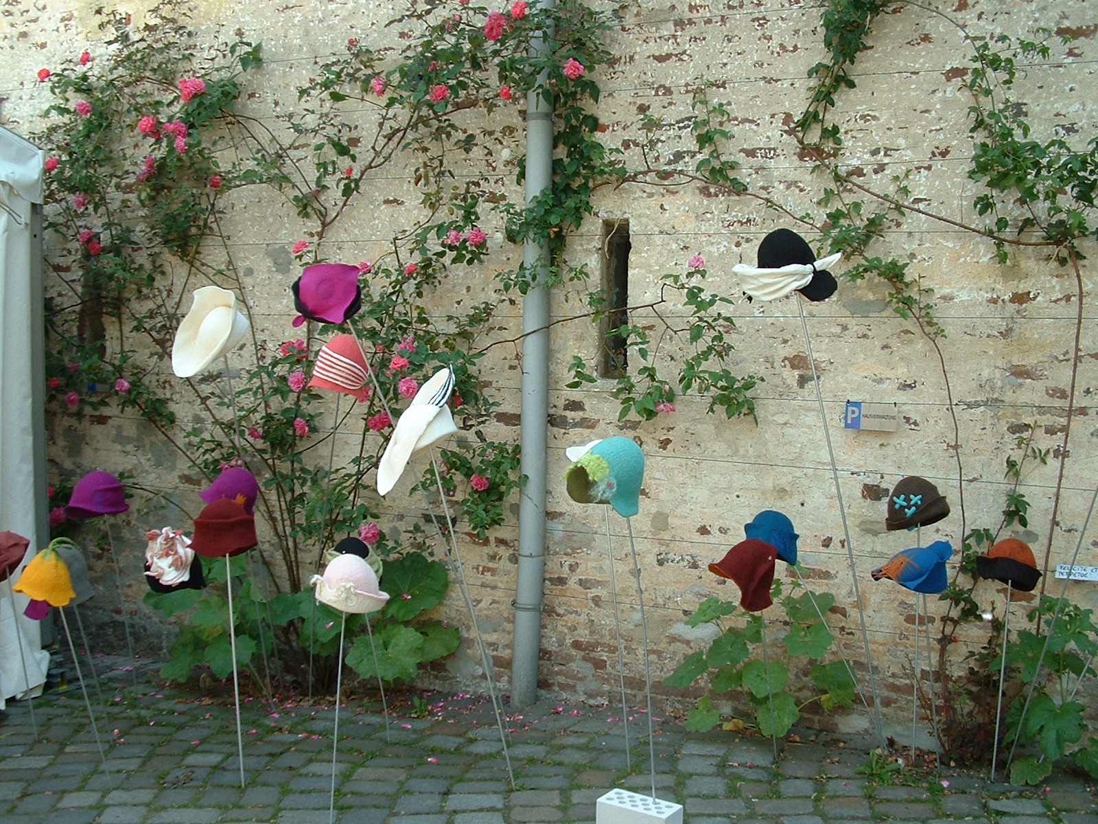 Schloß Lüntenbeck - Textilmarkt am 4.6.2011