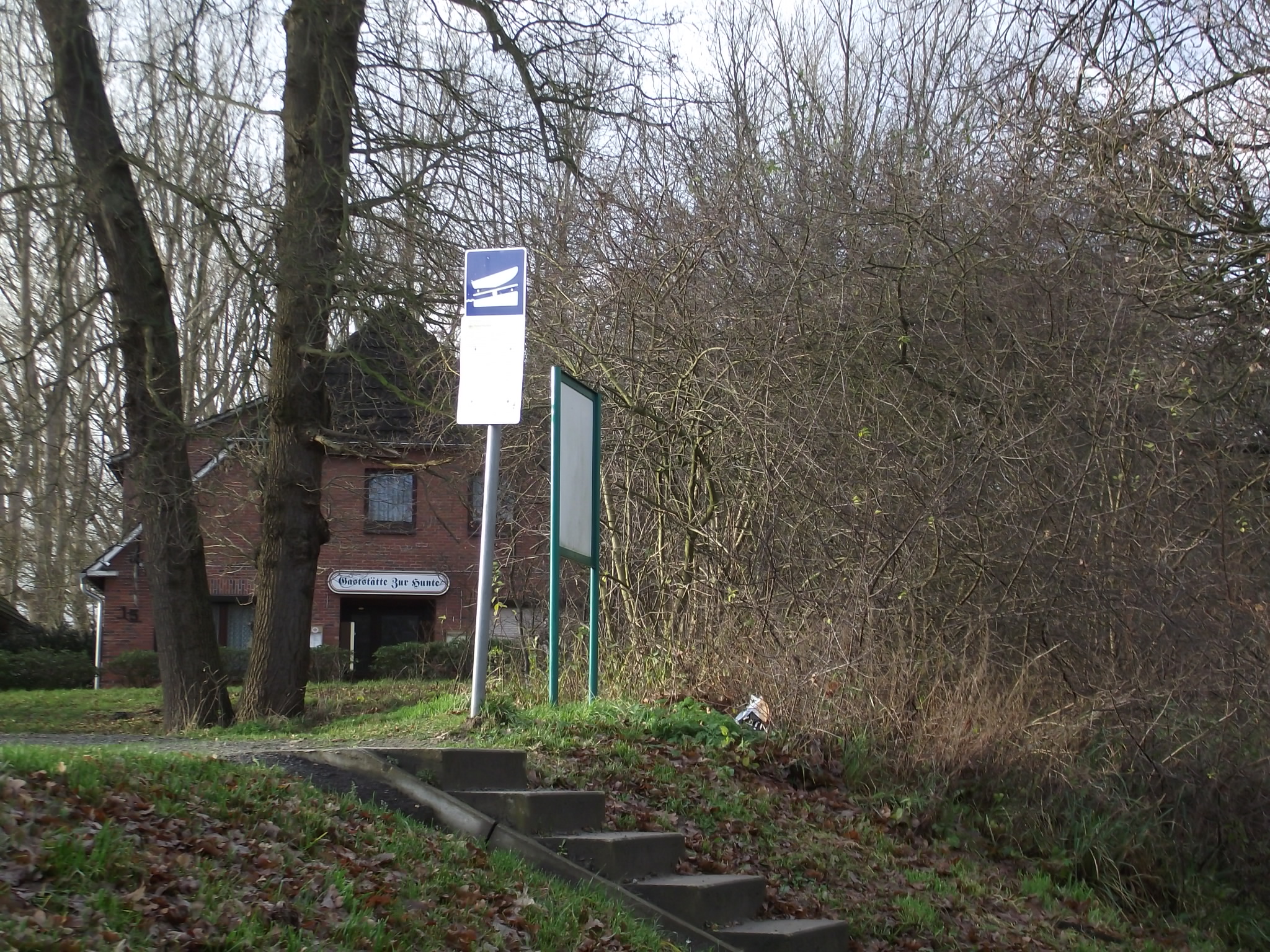 Gaststätte Zur Hunte an der Dehlandbrücke