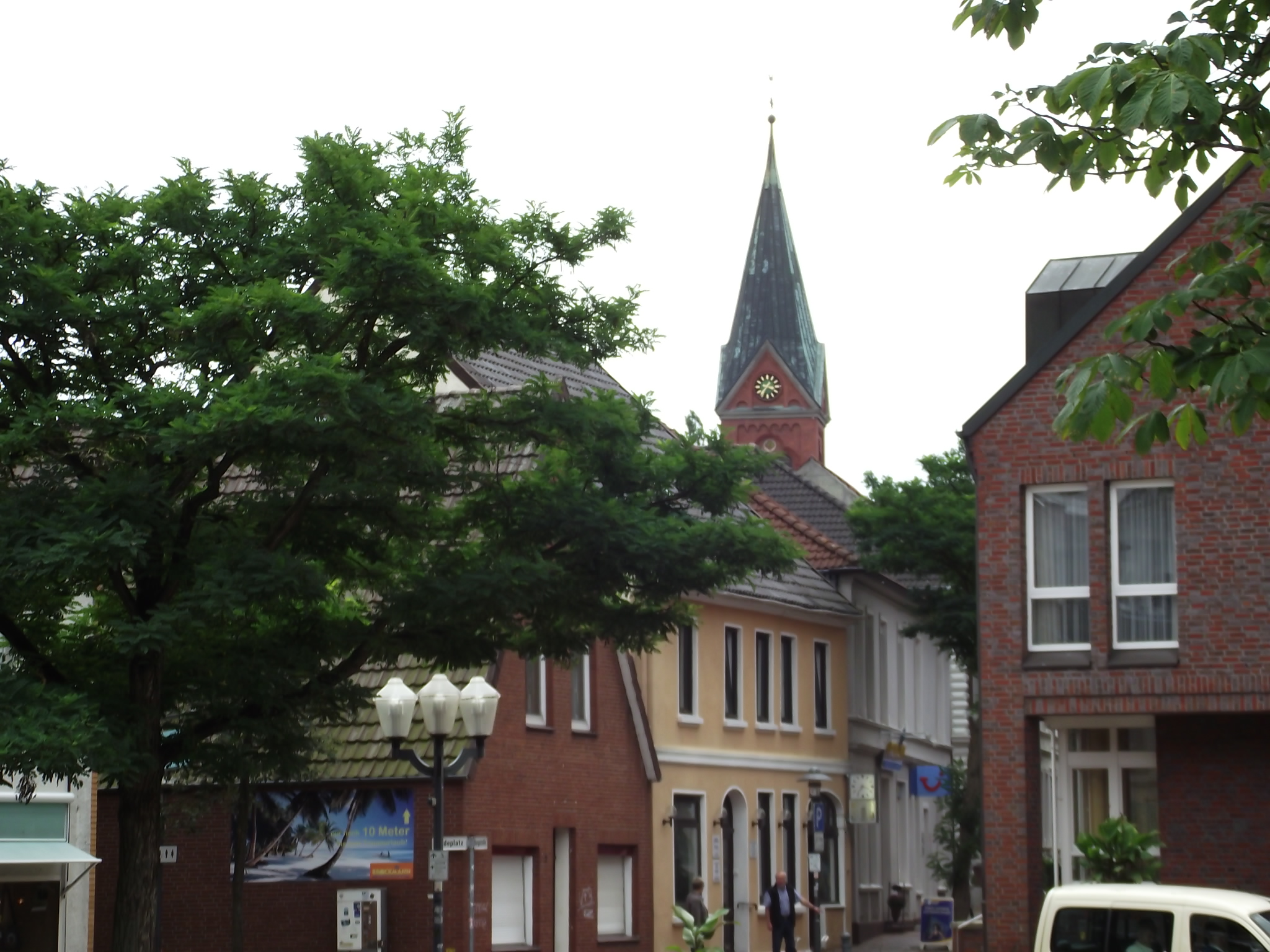 An der ev. luth. Alexanderkirche in Wildeshausen