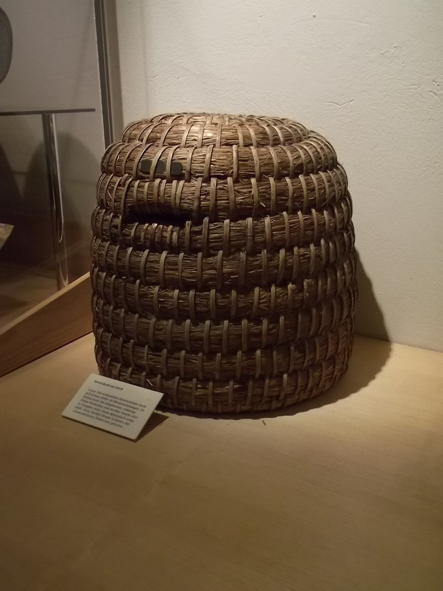 Im Museum der Strohverarbeitung in Twistringen - Bienenkorb