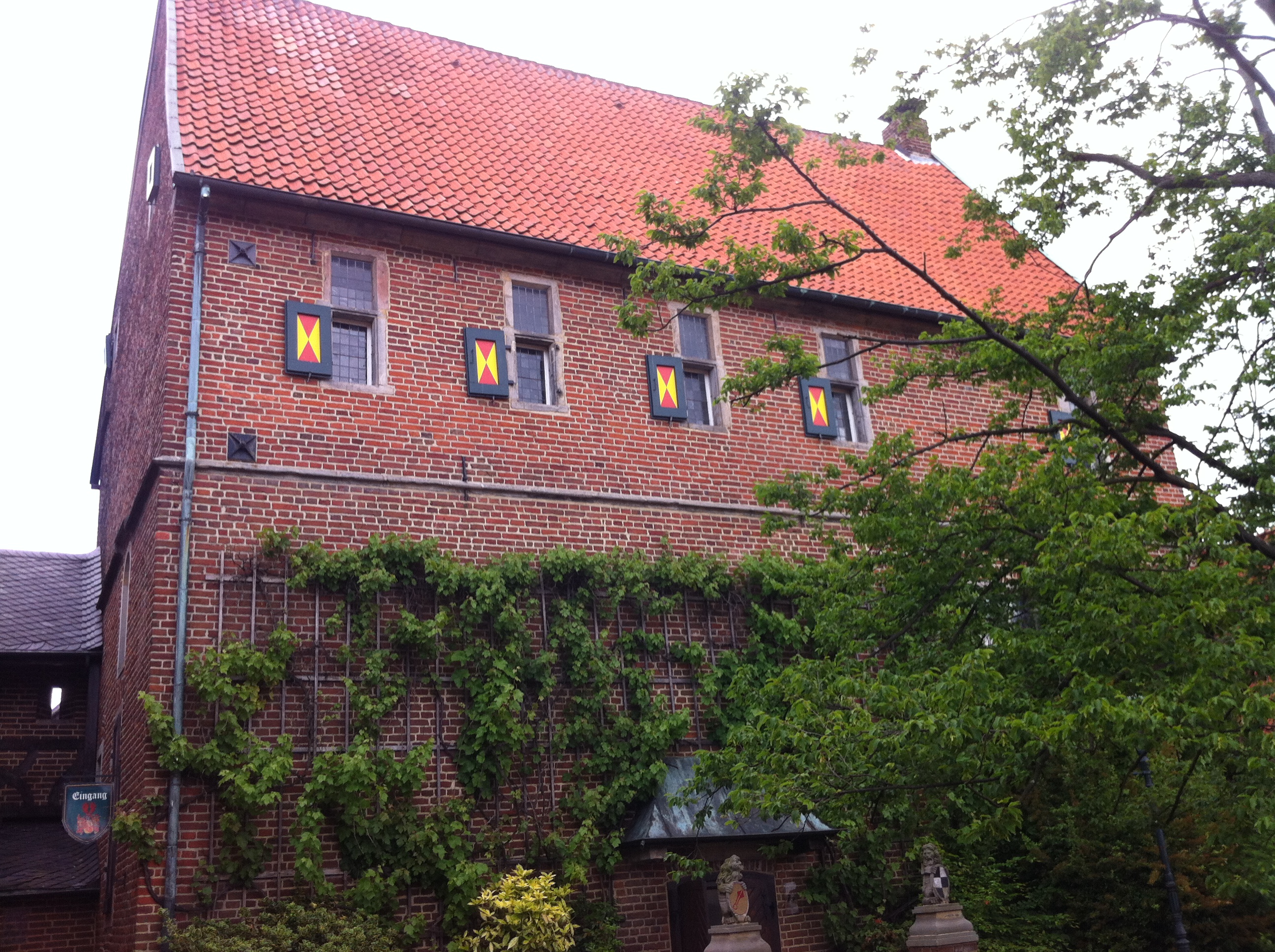 Der Westerholtsche Burgmannhof auf dem Berentzen Gelände in Haselünne