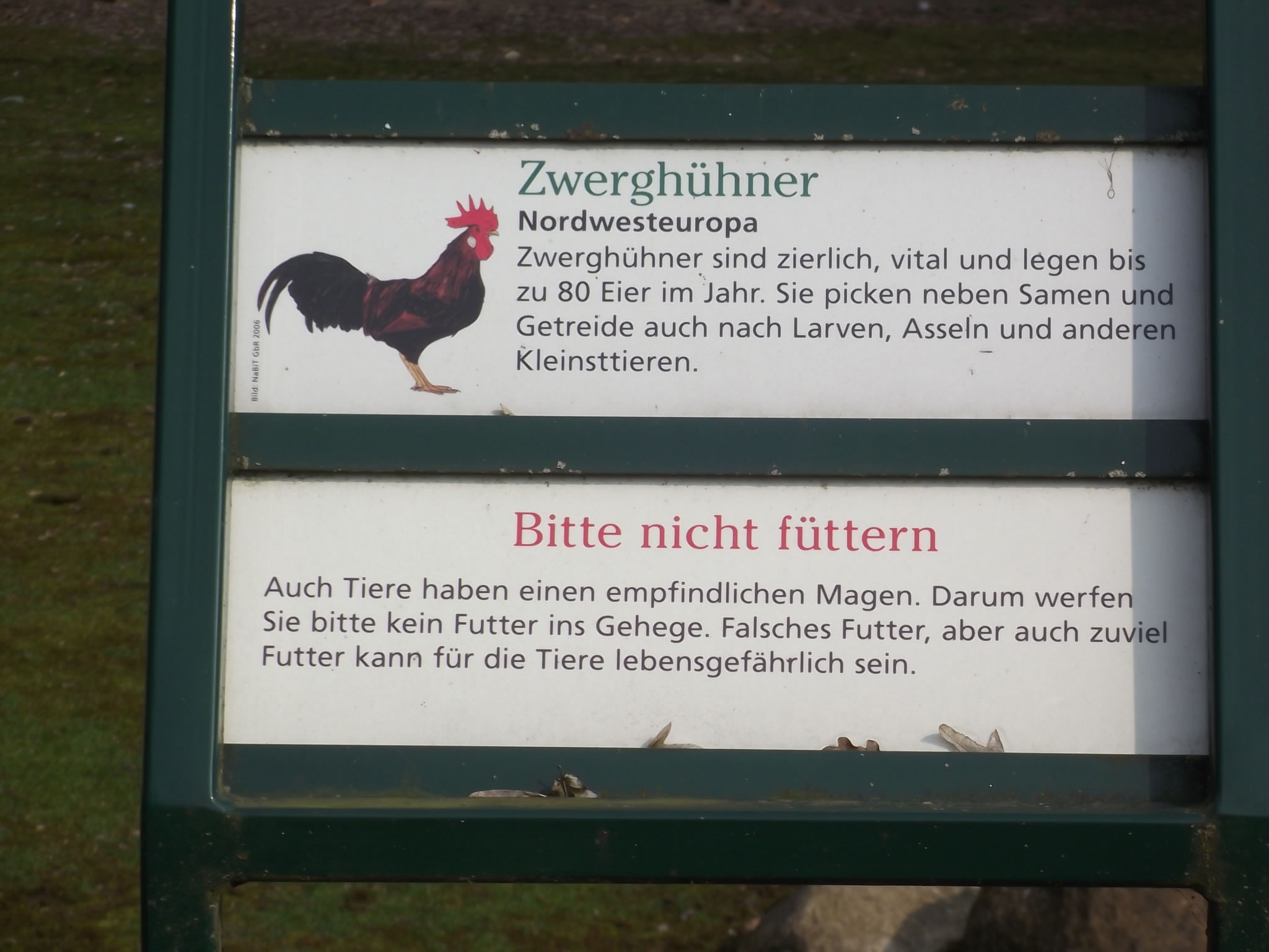 Tiergehege im Bremer Bürgerpark