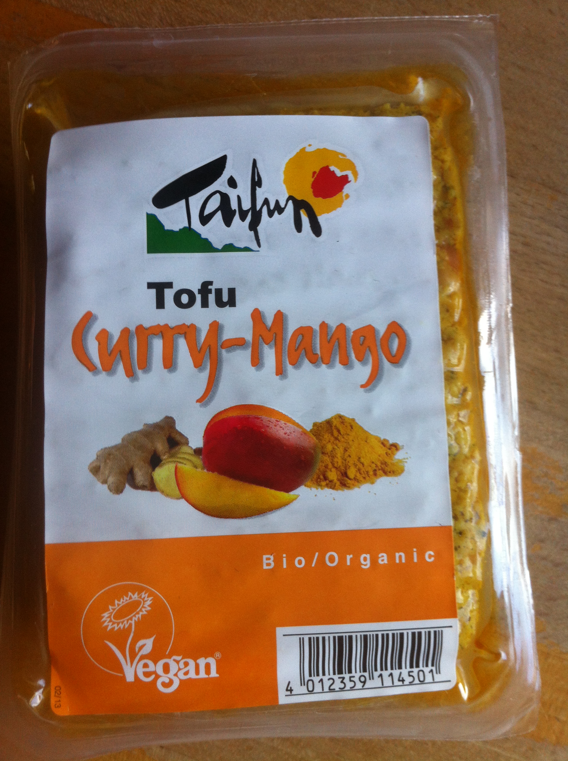 Neu von Taifun

Tofu - Curry-Mango
