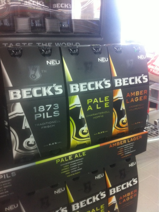 neue Biersorten von BECK'S