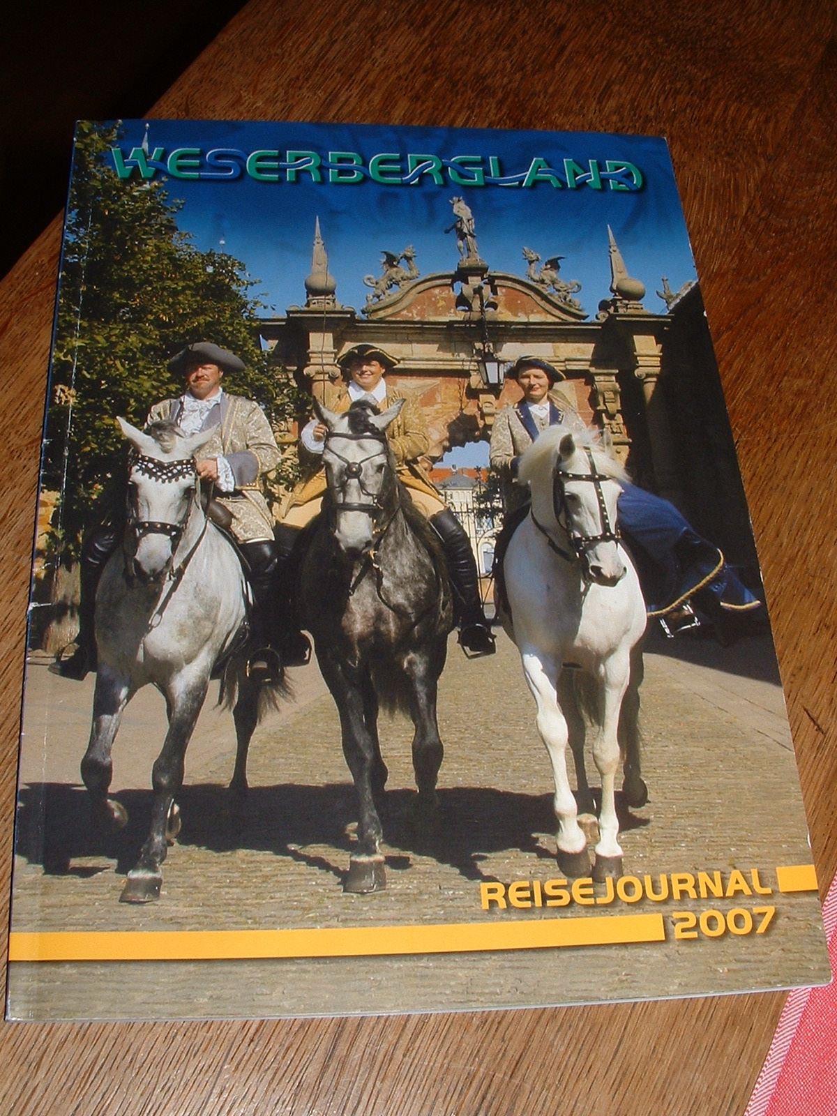 Info Material der Weserland Touristik Hameln