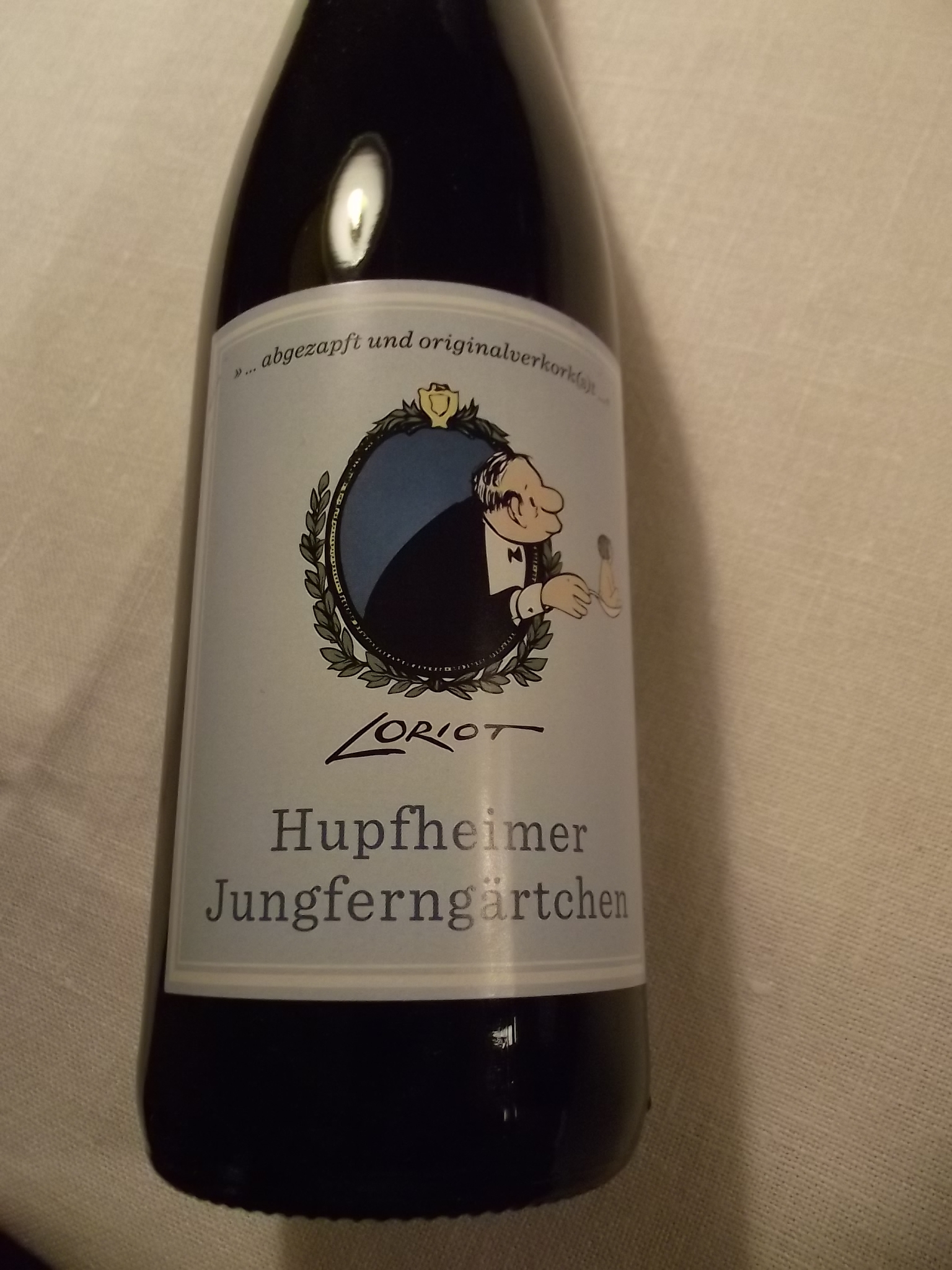 Hupfheimer Jungferngärtchen - 2012 Mosel Riesling trocken