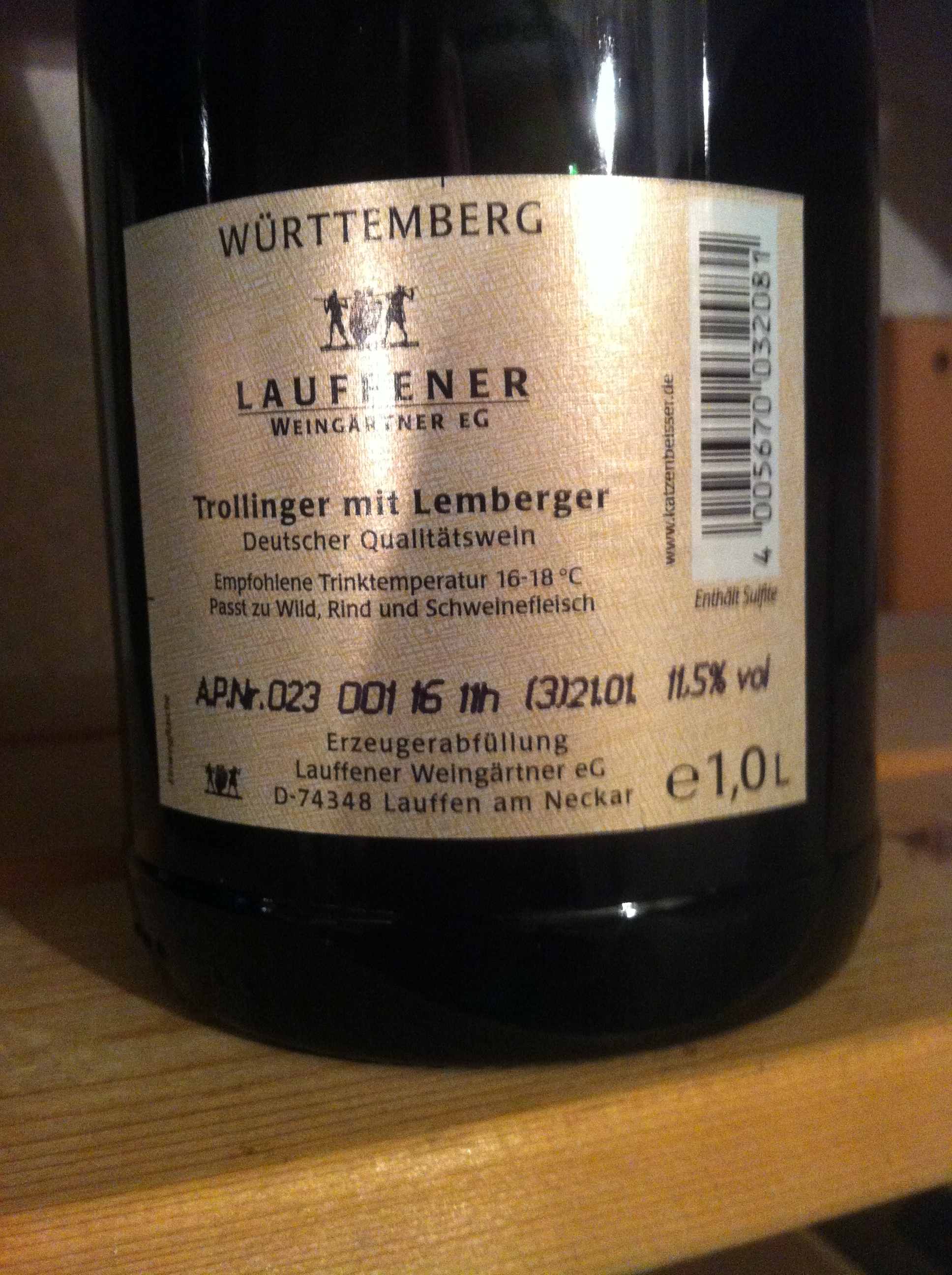 Trollinger mit Lemberger - Hersteller
