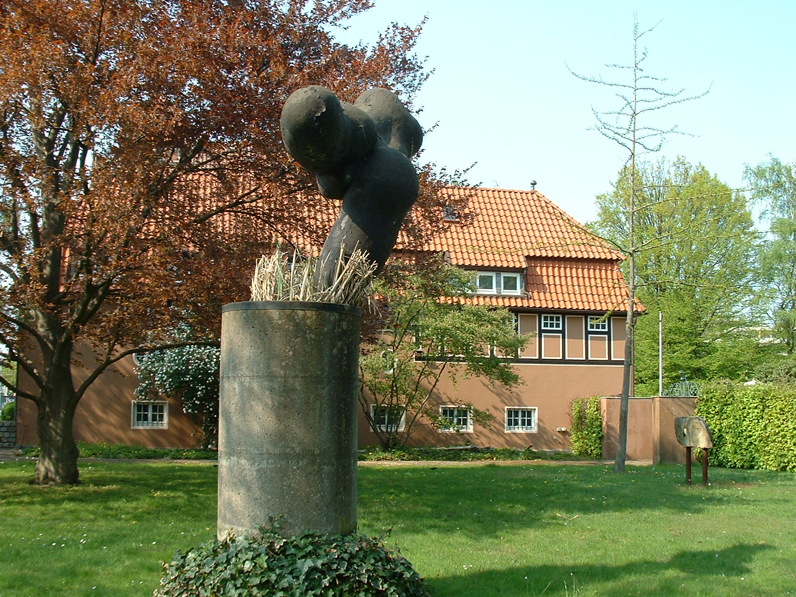 Blick aus dem Garten - Städtische Galerie Delmenhorst Haus Coburg