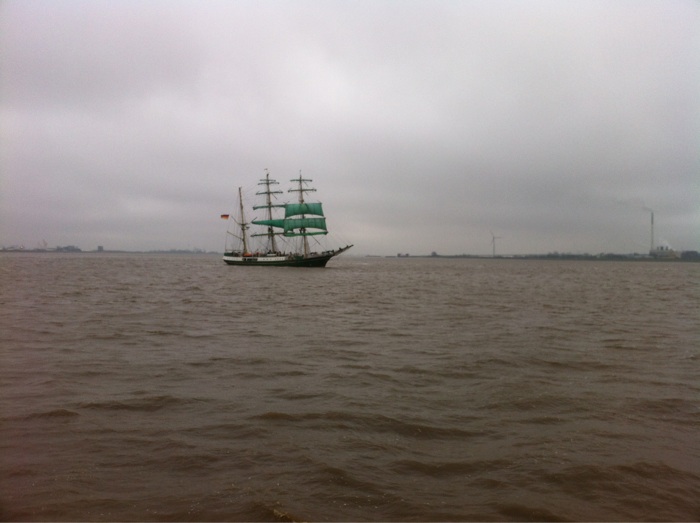 Die Alexander von Humboldt I ist nun auch ein Auswanderschiff.