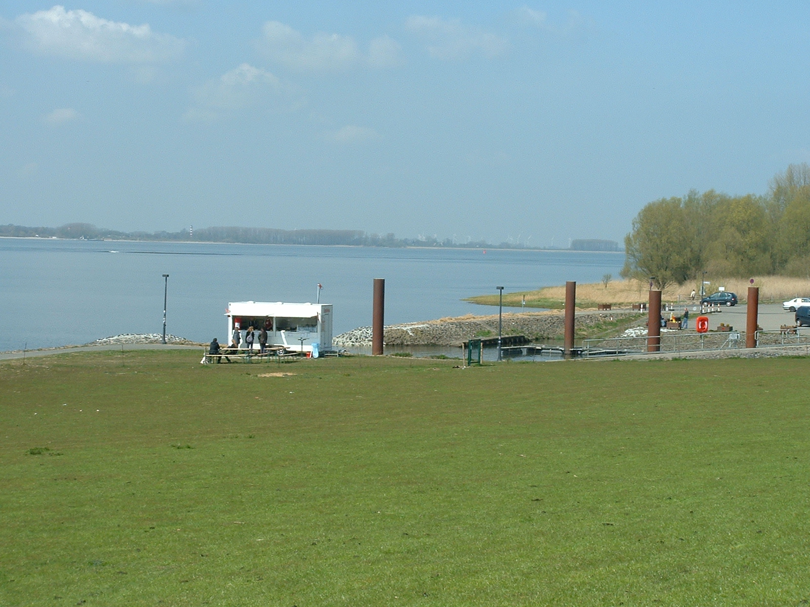 Bielenberg an der Elbe - hier konnte man Wurst und Eis kaufen