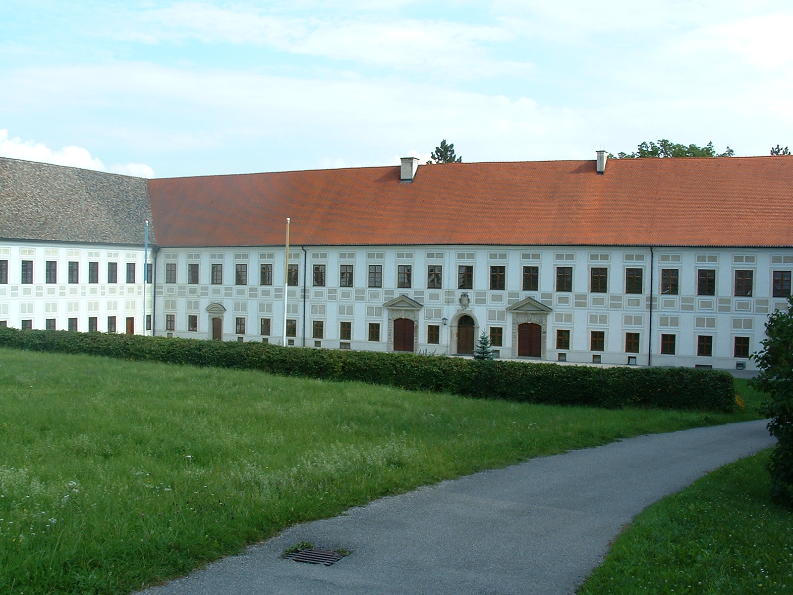 Kloster Wessobrunn gegr&uuml;ndet von Herzog Tassilo III ca. 753 - eine prachtvolle Anlage im Pfaffenwinkel