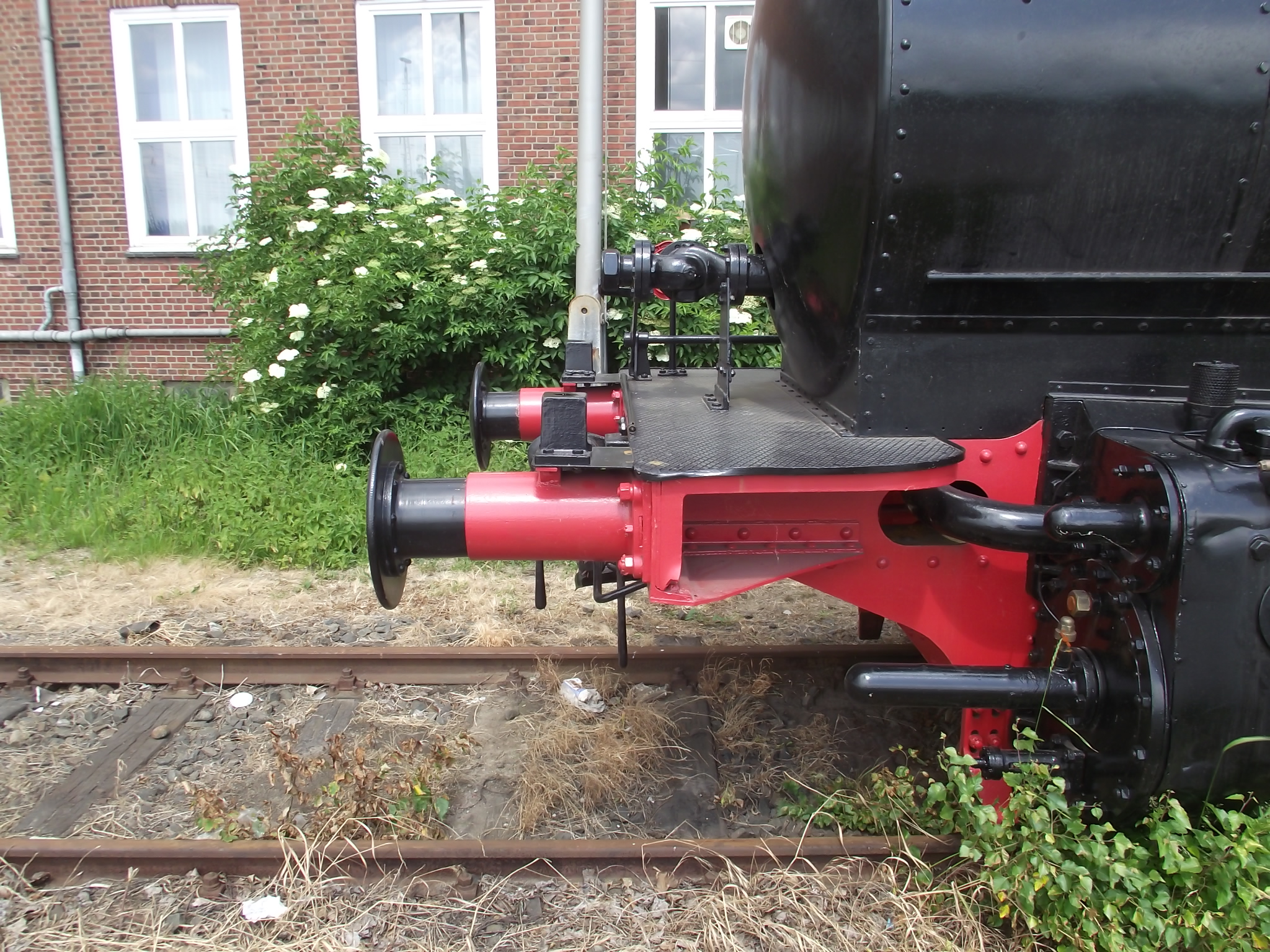 Details der Lokomotive
