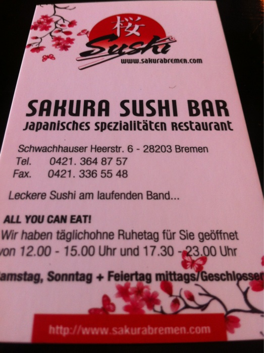 Bild 4 Sakura Sushi in Bremen