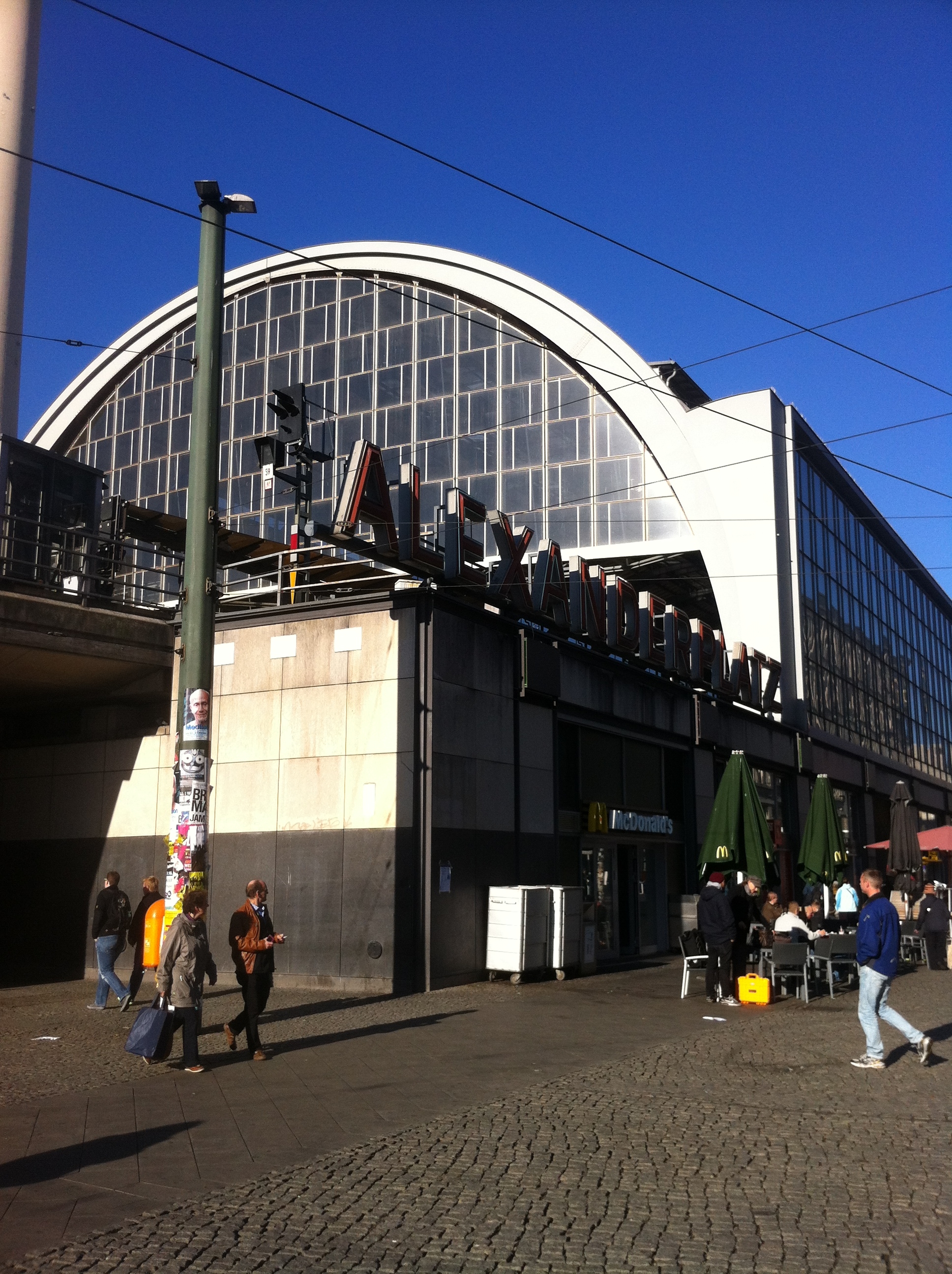 Bahnhof Alexanderplatz in Berlin