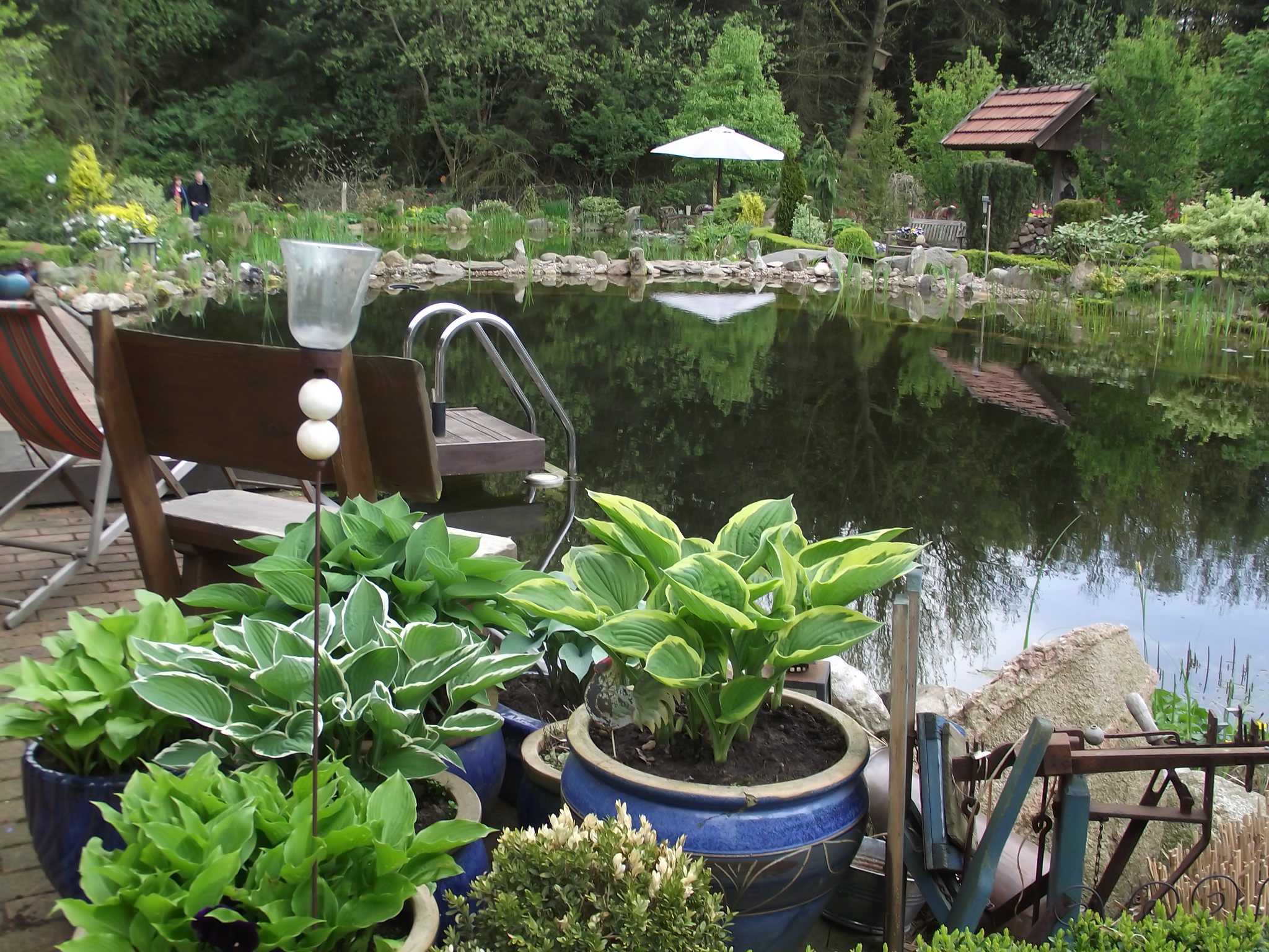 Dötlinger Gartenkultour 2012 - Stein- und Wassergarten Familie Krüger