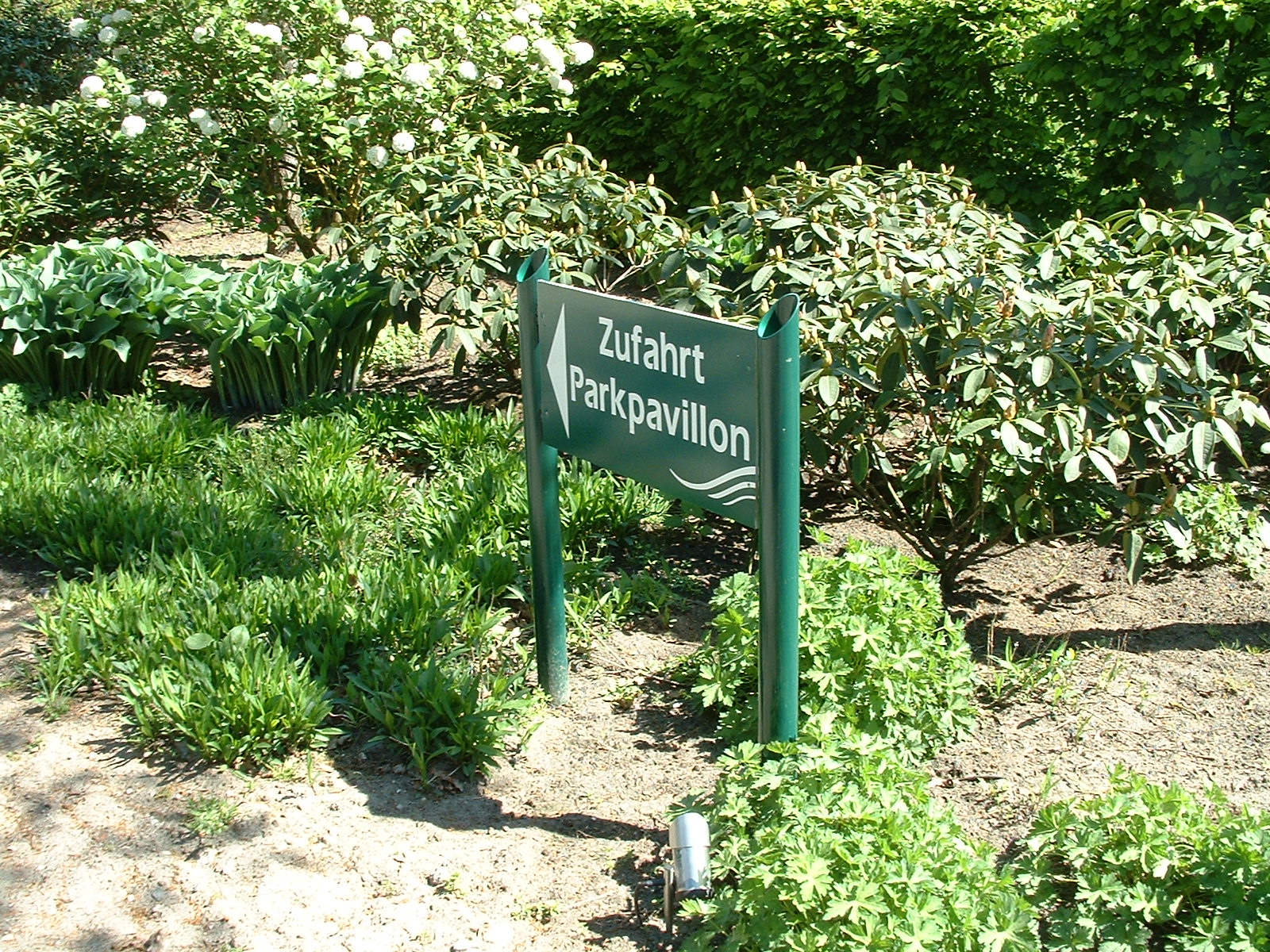 BRUNS Rhododendron Park in Gristede - Zufahrtsmöglichkeit mit dem Auto