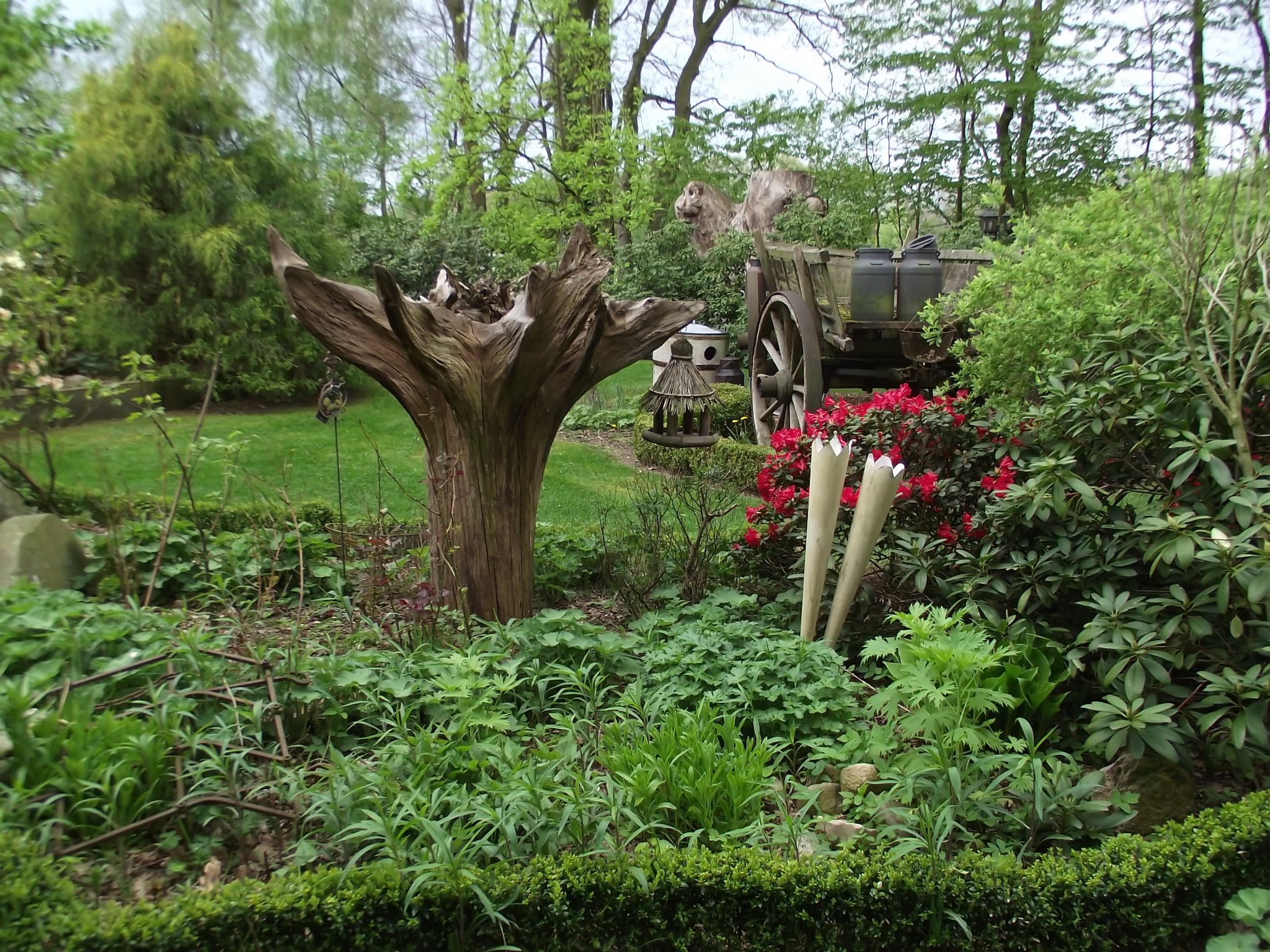 Dötlinger Gartenkultour 2012 - Stein- und Wassergarten Familie Krüger