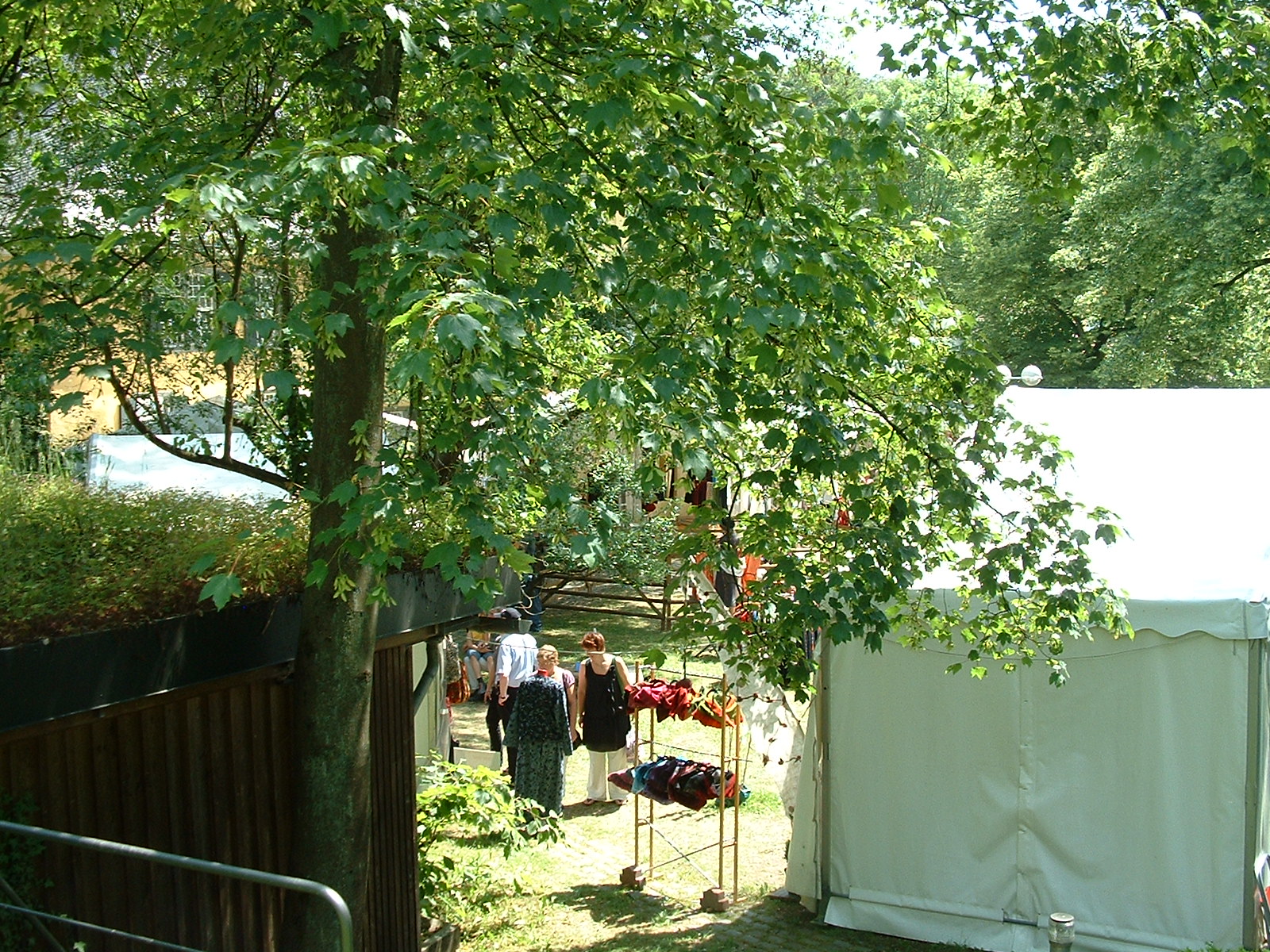 Schloß Lüntenbeck - Textilmarkt am 4.6.2011