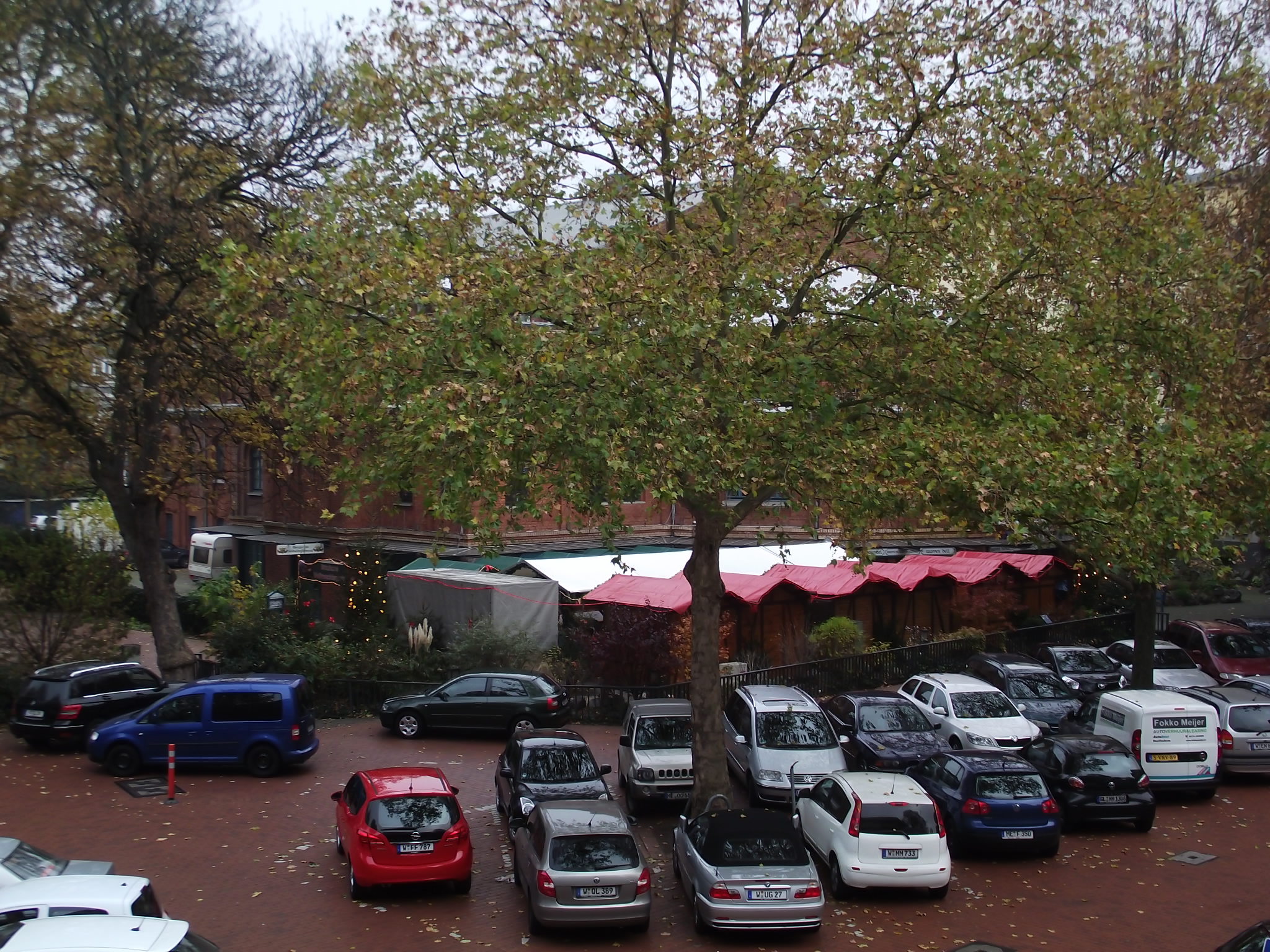 Parkplatz vor dem Wuppertaler Brauhaus
