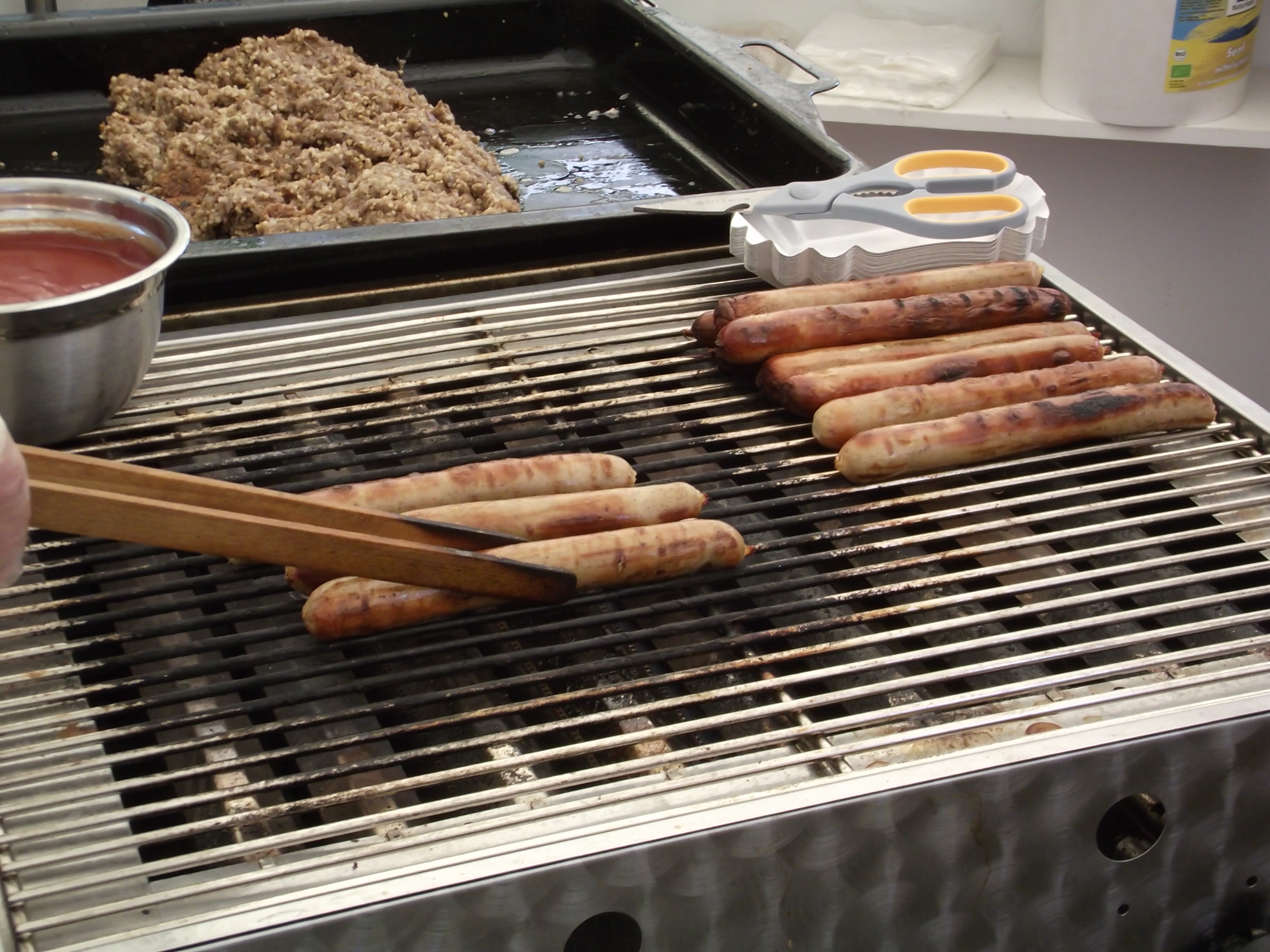 Museumsdorf Cloppenburg - &quot;Genuss im Nordwesten&quot; am 25.9.2011 - Biofleisch von Bakenhus - Bratwurst und Knipp