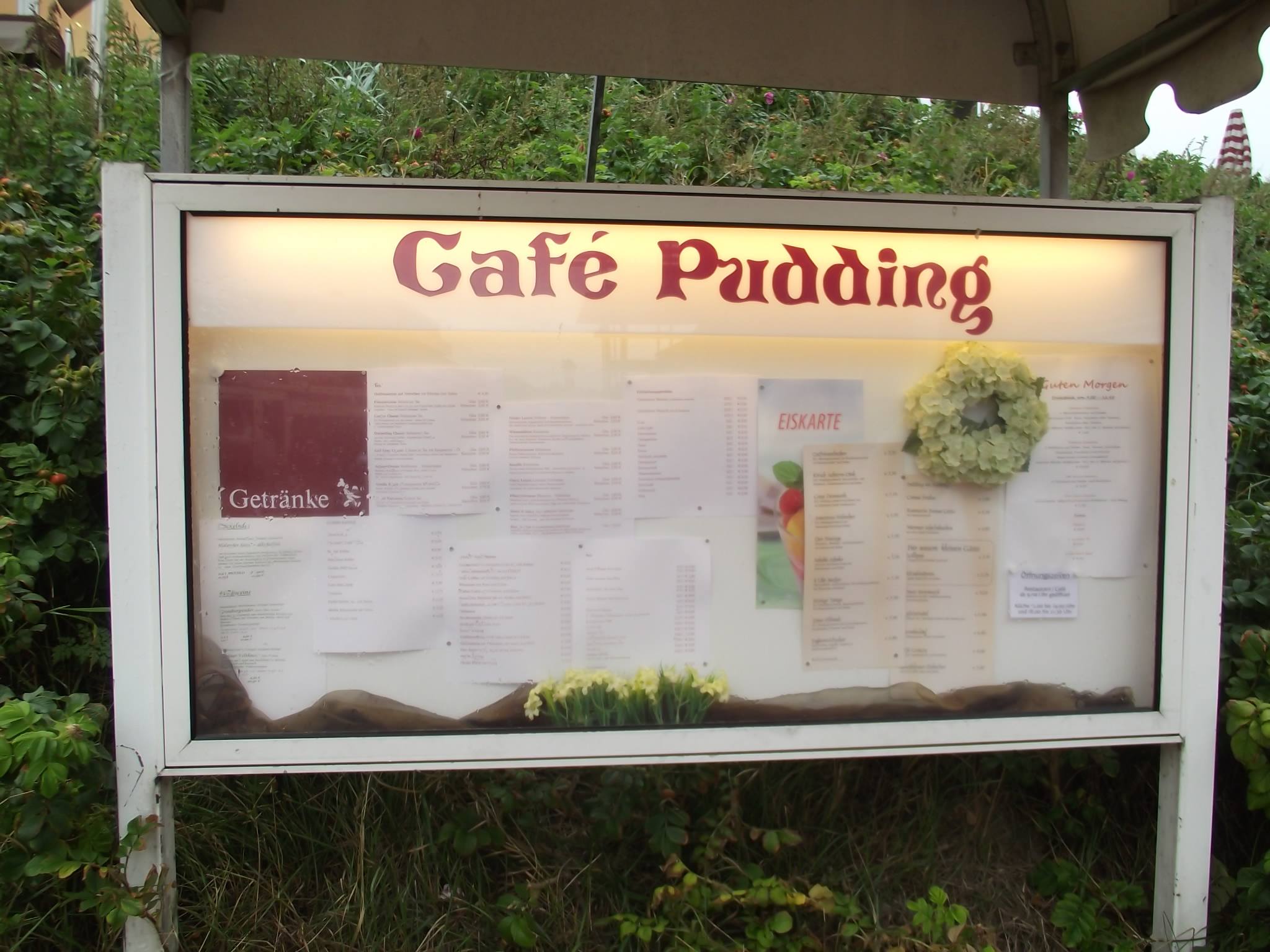 Café Pudding auf Wangerooge