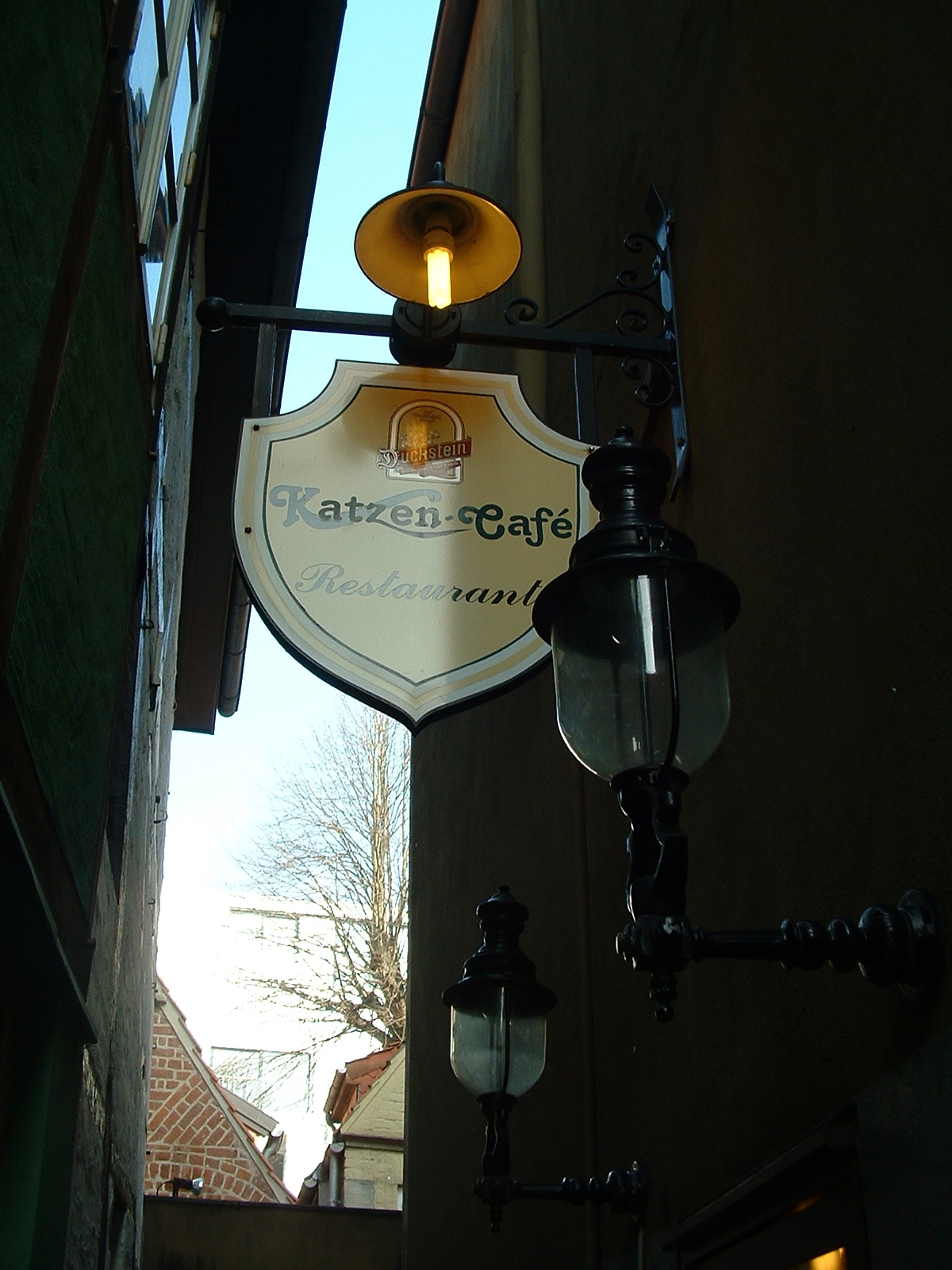 Katzen Café Bremen Schnoor