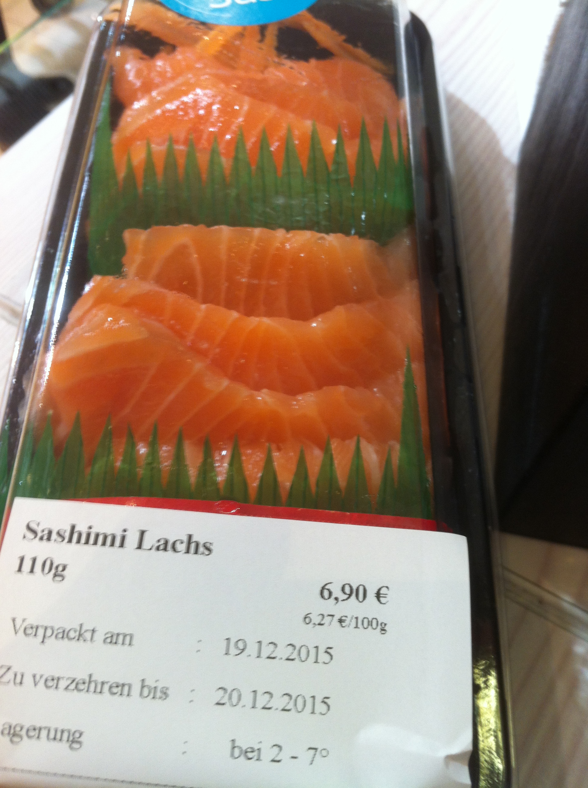 Sashimi - Kleiner Snack am Abend