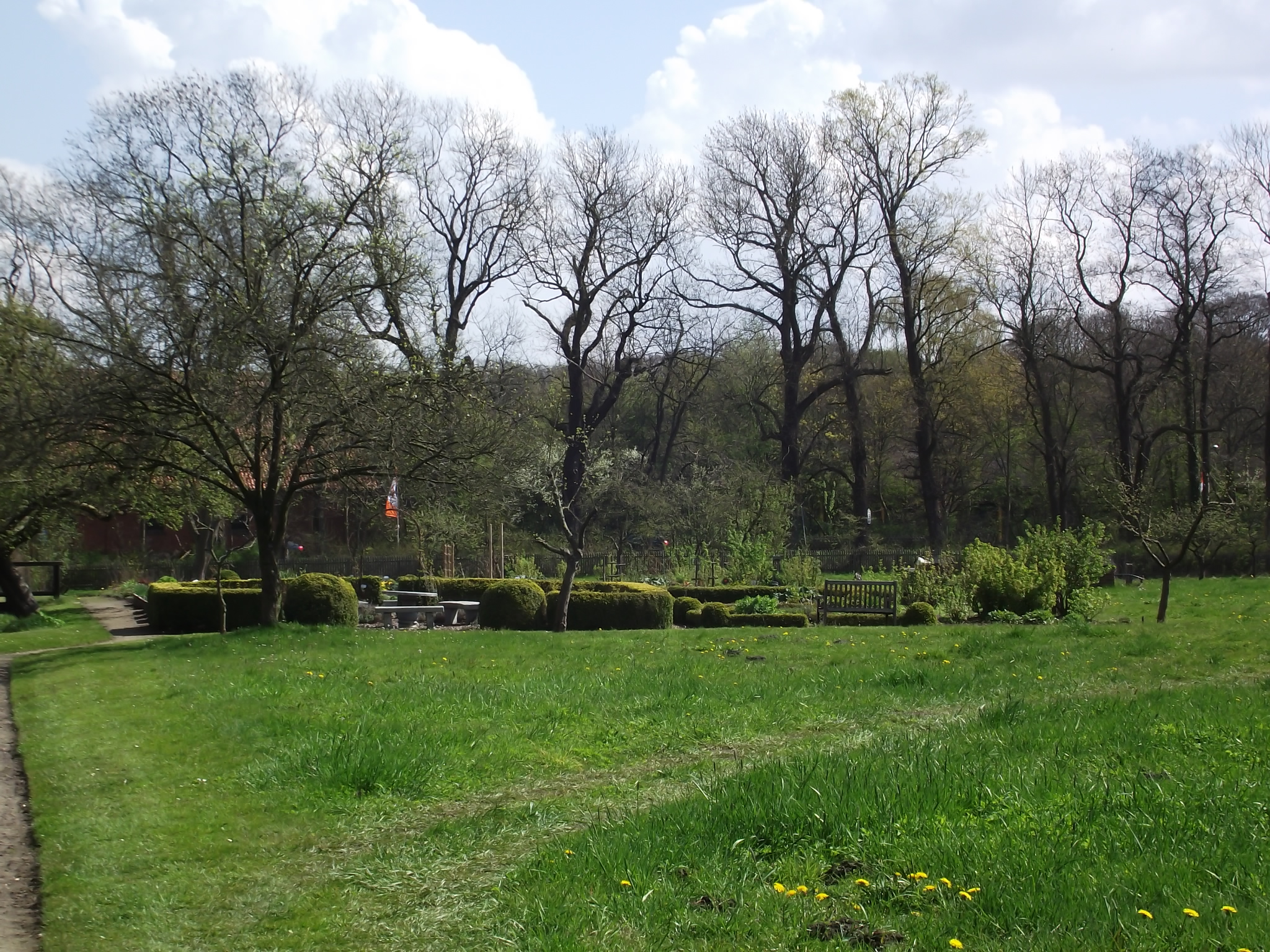 Kloster Mariensee der tolle Garten war nicht zu begehen