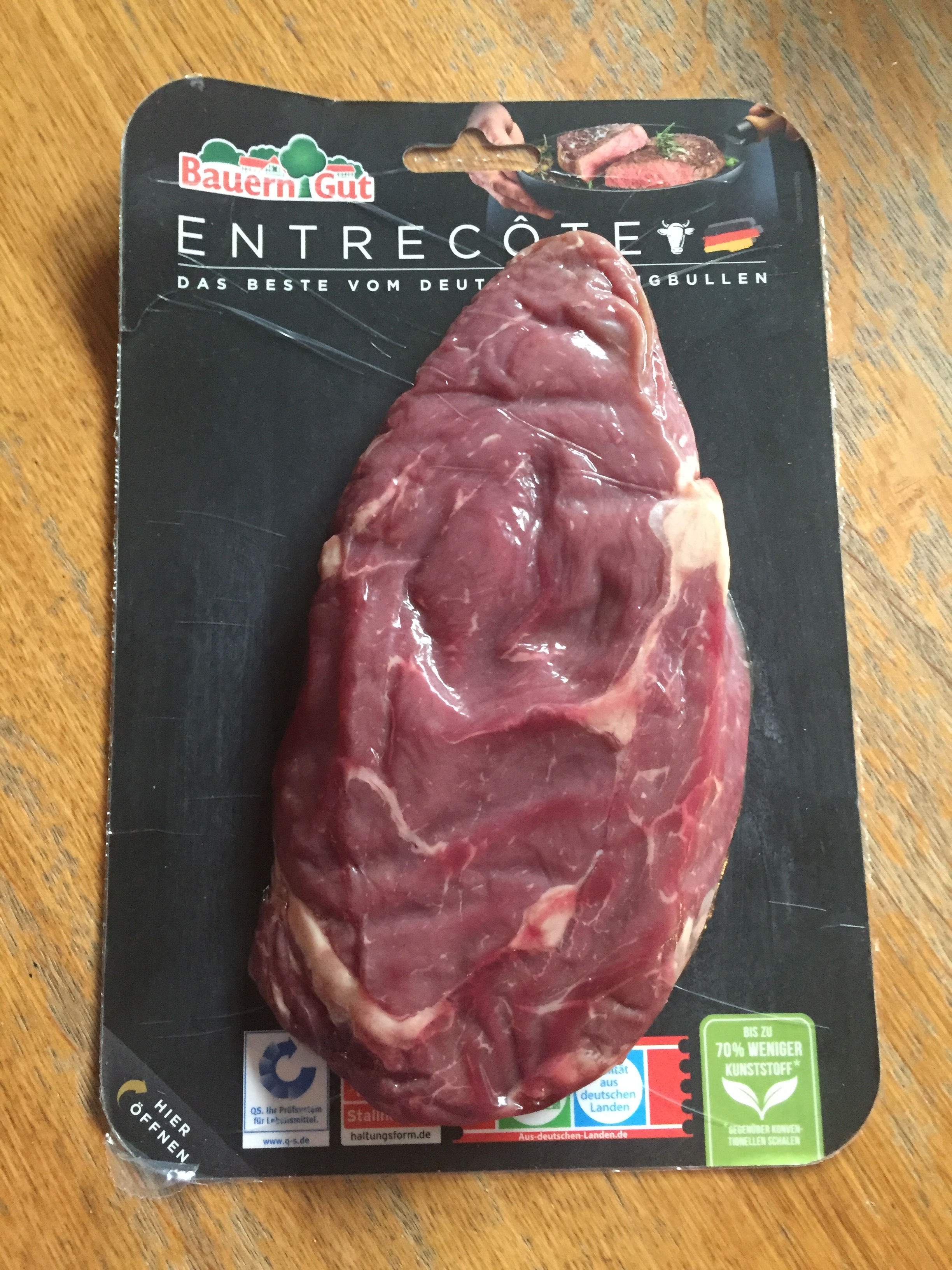 Entrecôte oder Rib-Eye-Steak