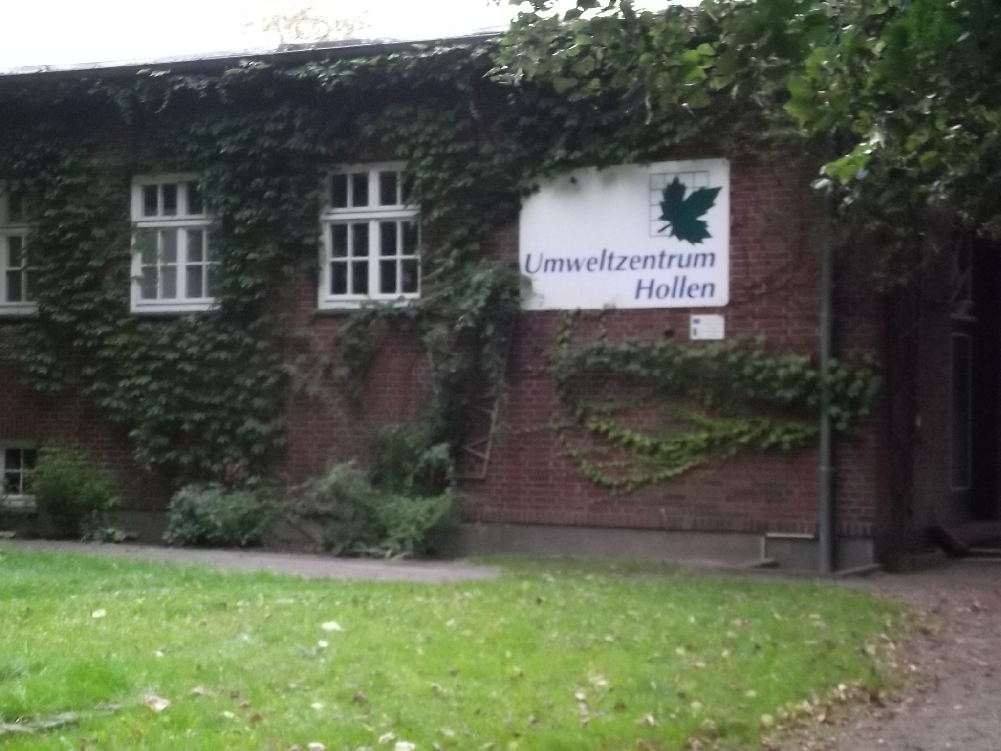 Logo am Umweltzentrum Hollen