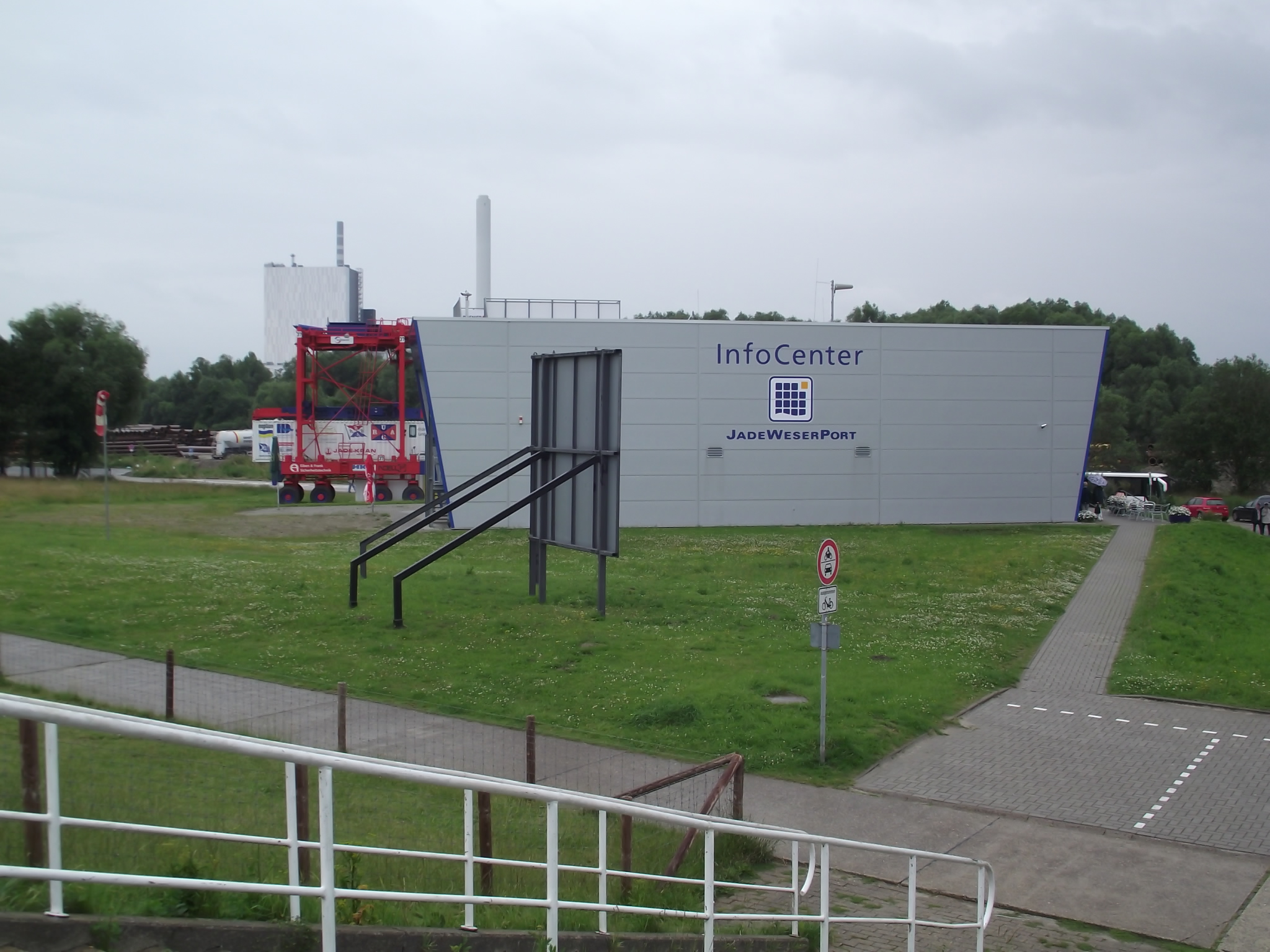 JadeWeserPort Infocenter in Wilhelmshaven
