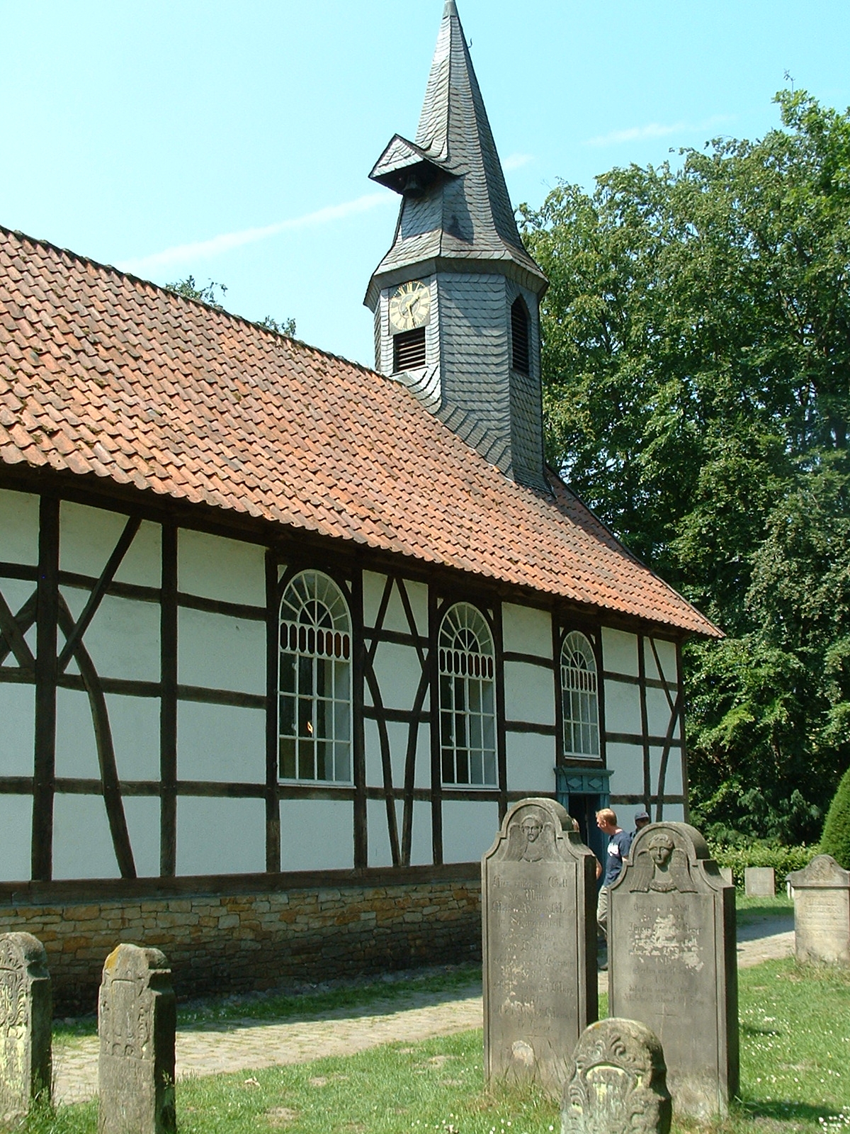 Museumsdorf Cloppenburg - Gartenpartie 5.6.2011 Dorfkirche